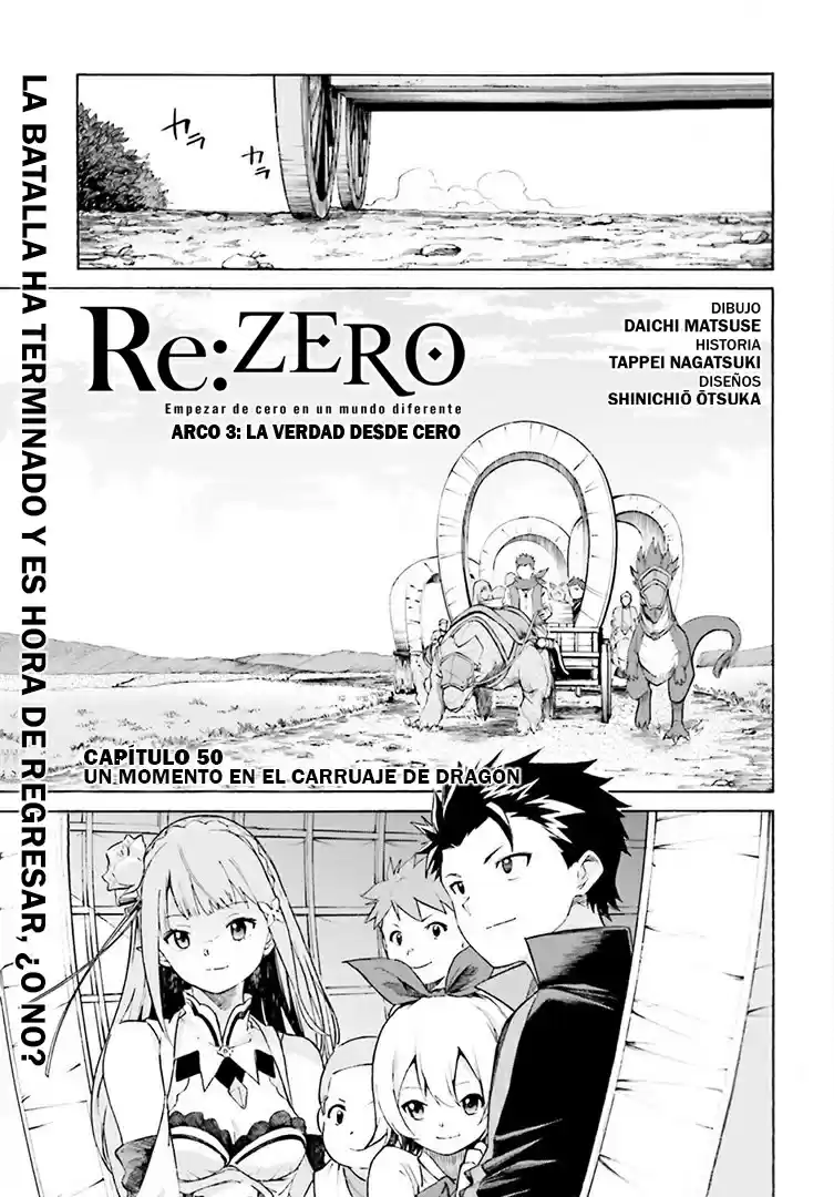 Re:Zero Kara Hajimeru Isekai Seikatsu - Daisanshou - Truth Of Zero - Capítulo 50 - Página 1 - LectorTMOo