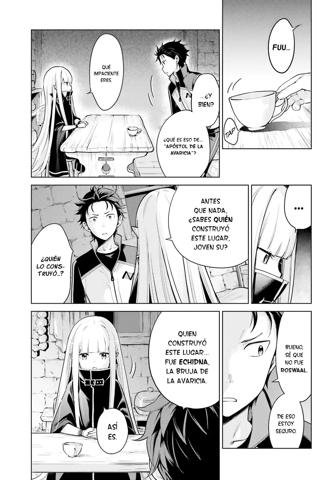 Re:Zero Kara Hajimeru Isekai Seikatsu - Daiyonshou - Seiiki To Gouyoku No Majou - Capítulo 26 - Página 8 - LectorTMOo