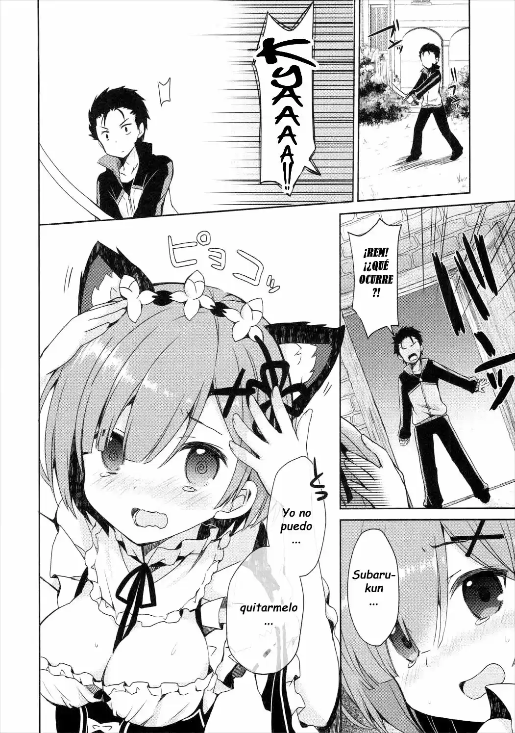 Re:Zero Kara Hajimeru Isekai Seikatsu - Doujinshis - Capítulo 12 - Página 3 - LectorTMOo
