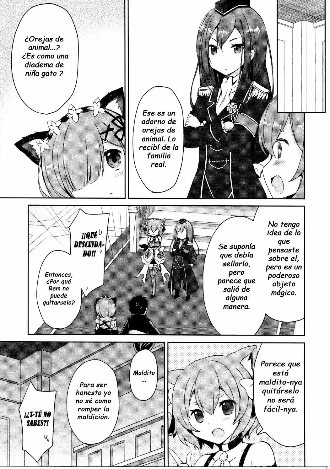 Re:Zero Kara Hajimeru Isekai Seikatsu - Doujinshis - Capítulo 12 - Página 4 - LectorTMOo