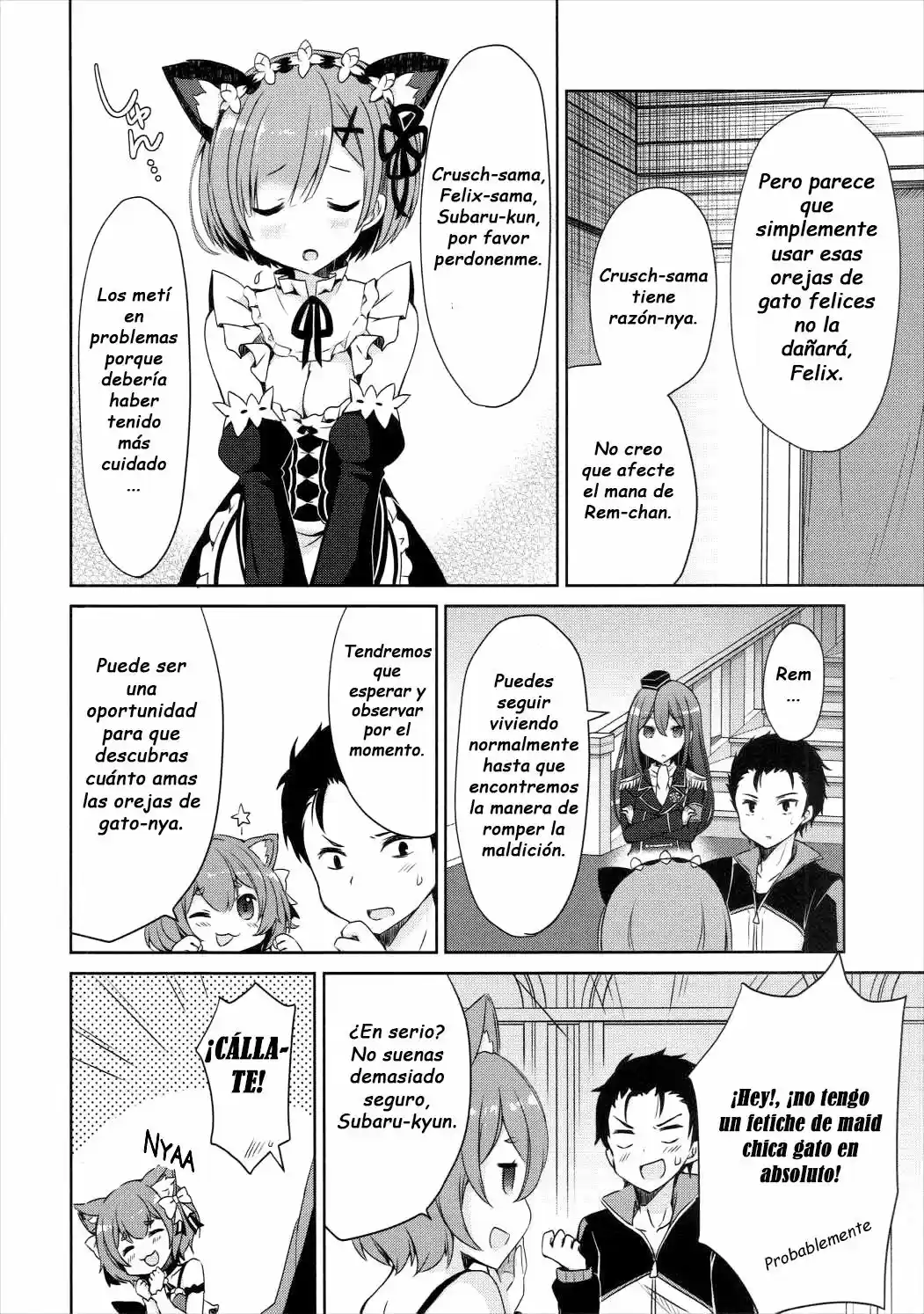 Re:Zero Kara Hajimeru Isekai Seikatsu - Doujinshis - Capítulo 12 - Página 5 - LectorTMOo