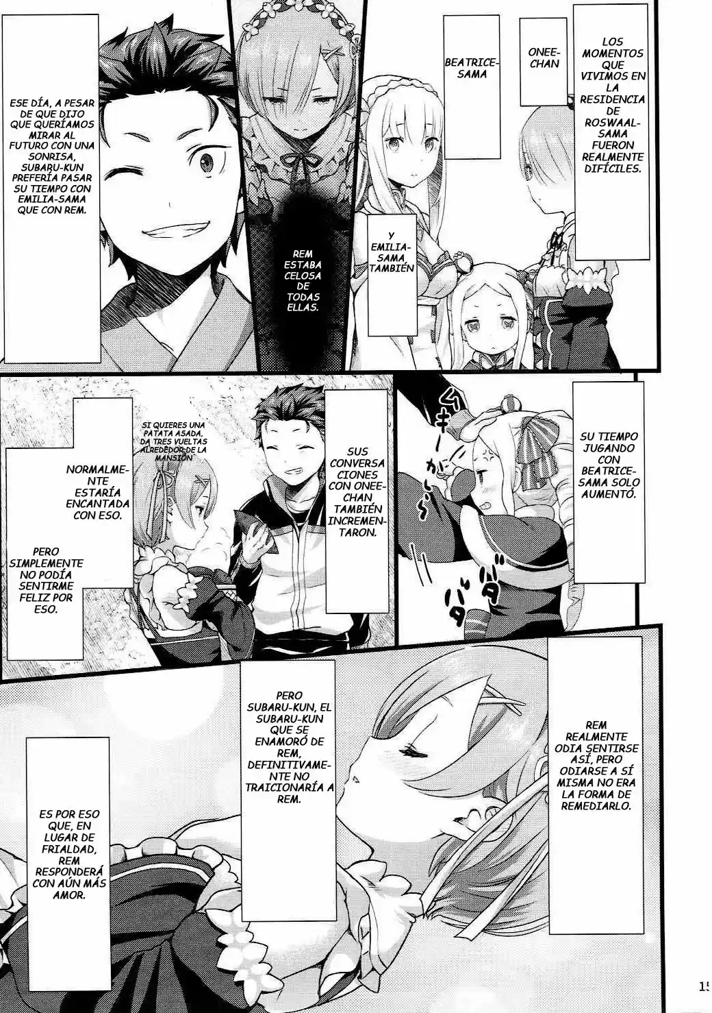 Re:Zero Kara Hajimeru Isekai Seikatsu - Doujinshis - Capítulo 13 - Página 16 - LectorTMOo