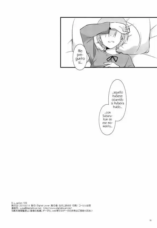 Re:Zero Kara Hajimeru Isekai Seikatsu - Doujinshis - Capítulo 9 - Página 5 - LectorTMOo