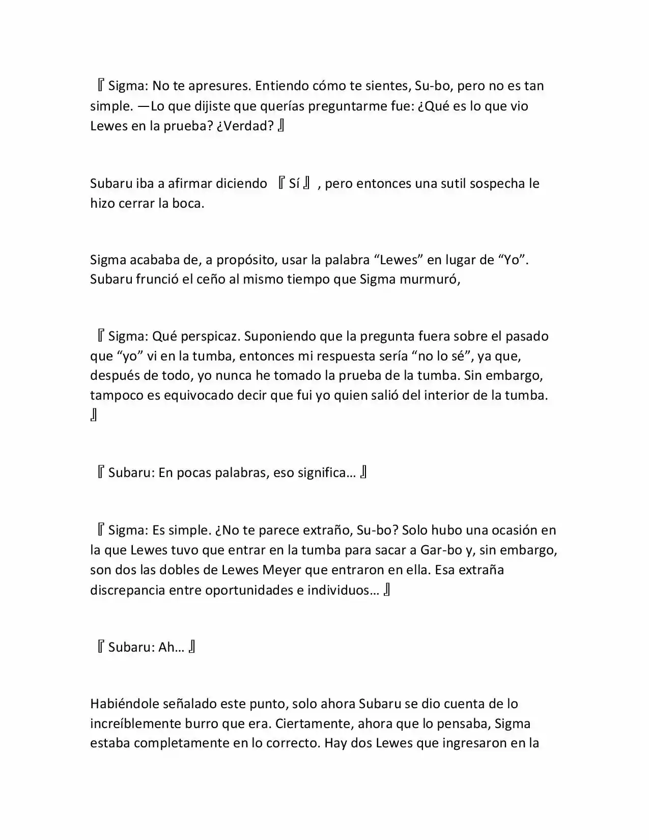 Re:Zero Kara Hajimeru Isekai Seikatsu (Novela) - Capítulo 102 - Página 19 - LectorTMOo