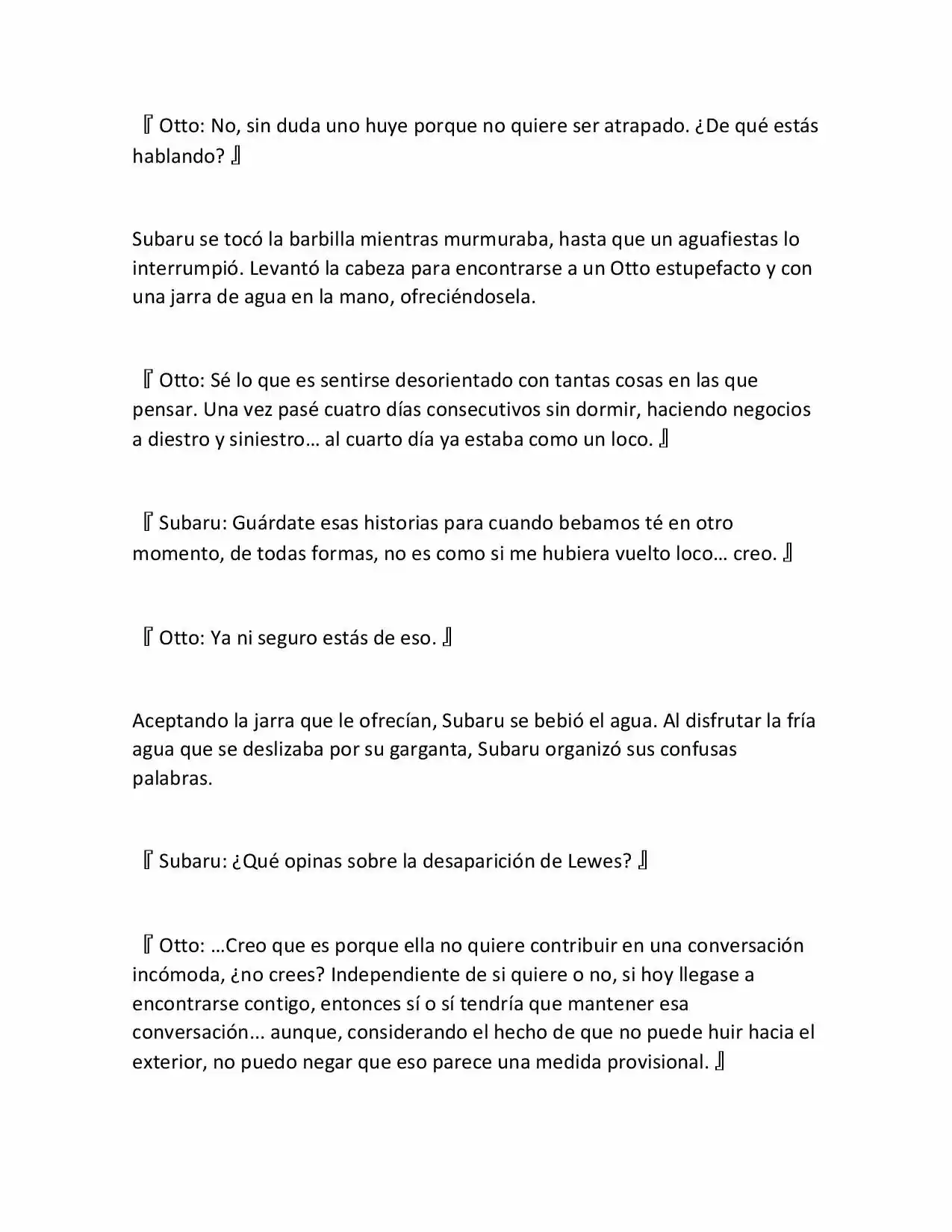 Re:Zero Kara Hajimeru Isekai Seikatsu (Novela) - Capítulo 107 - Página 5 - LectorTMOo