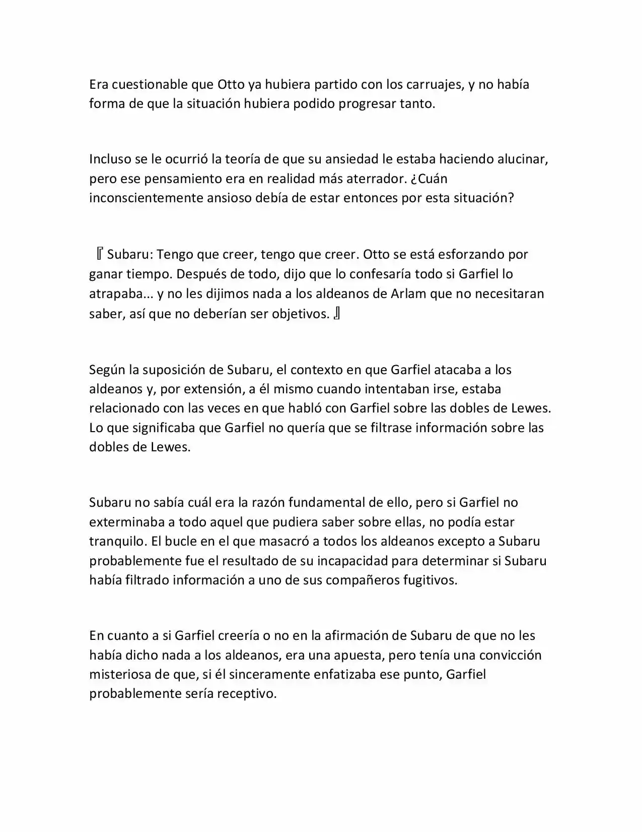 Re:Zero Kara Hajimeru Isekai Seikatsu (Novela) - Capítulo 117 - Página 21 - LectorTMOo