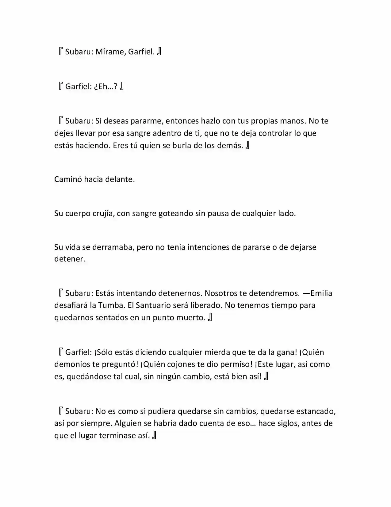 Re:Zero Kara Hajimeru Isekai Seikatsu (Novela) - Capítulo 121 - Página 9 - LectorTMOo