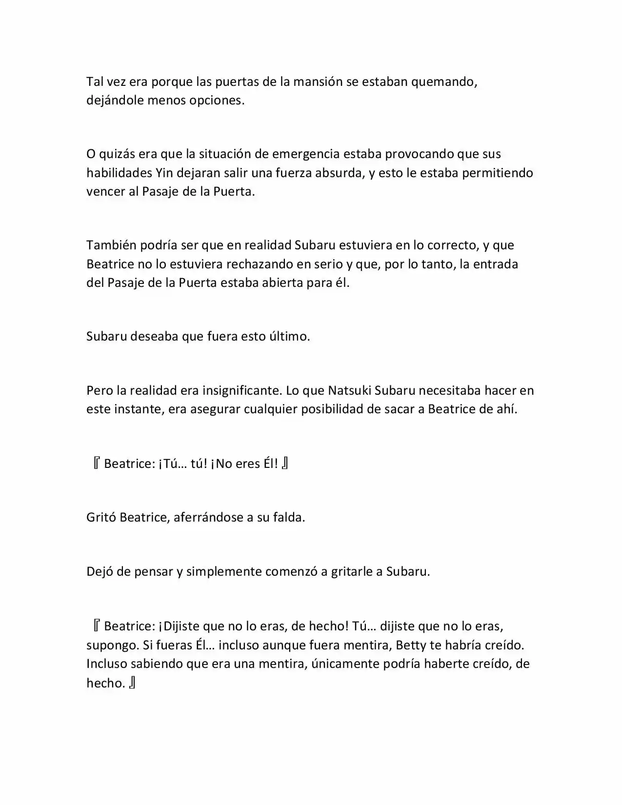 Re:Zero Kara Hajimeru Isekai Seikatsu (Novela) - Capítulo 138 - Página 32 - LectorTMOo
