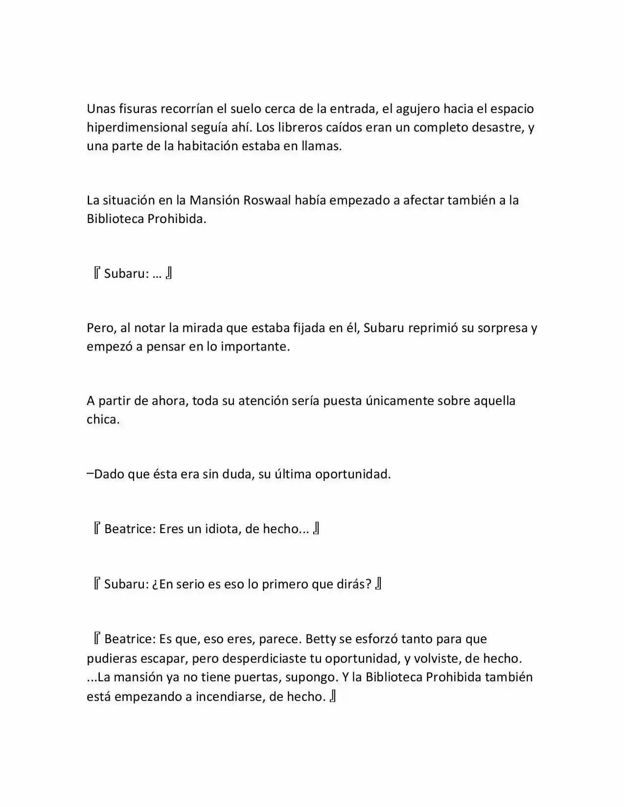 Re:Zero Kara Hajimeru Isekai Seikatsu (Novela) - Capítulo 138 - Página 55 - LectorTMOo