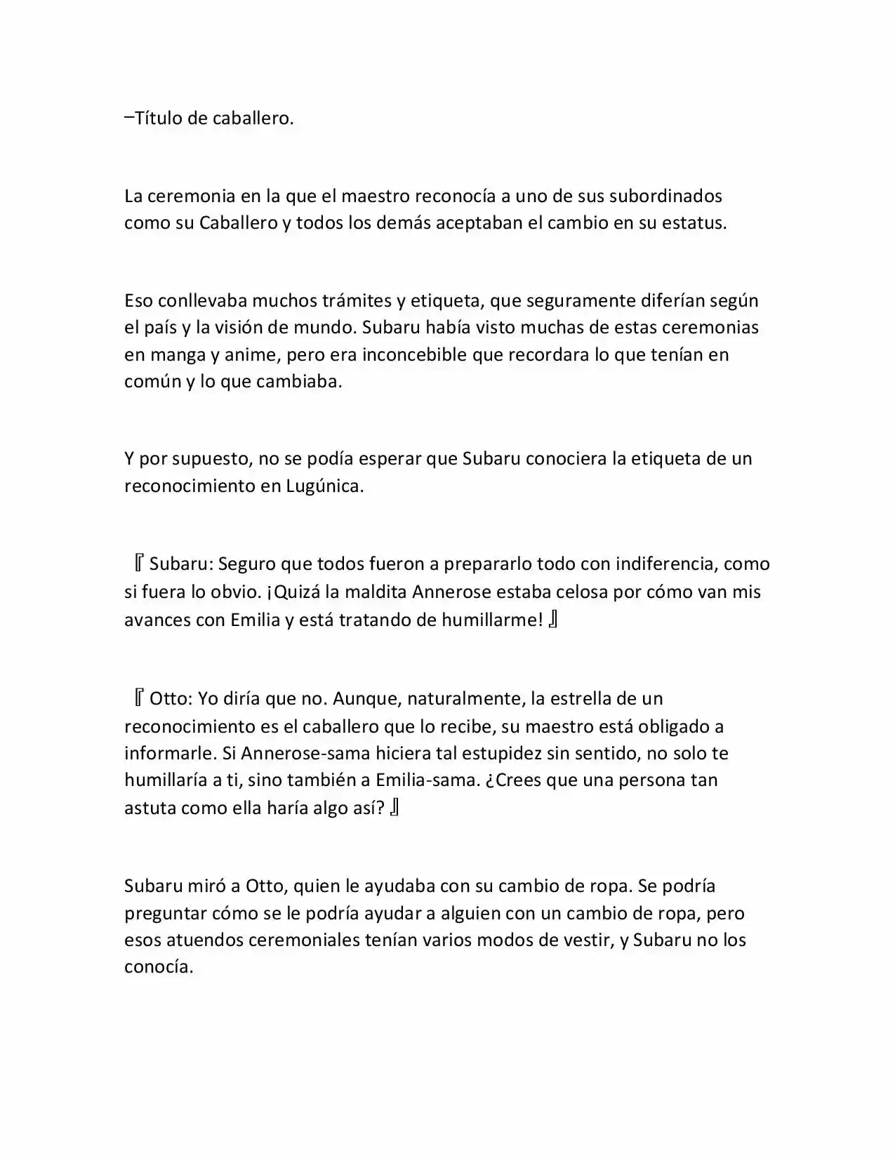 Re:Zero Kara Hajimeru Isekai Seikatsu (Novela) - Capítulo 152 - Página 16 - LectorTMOo