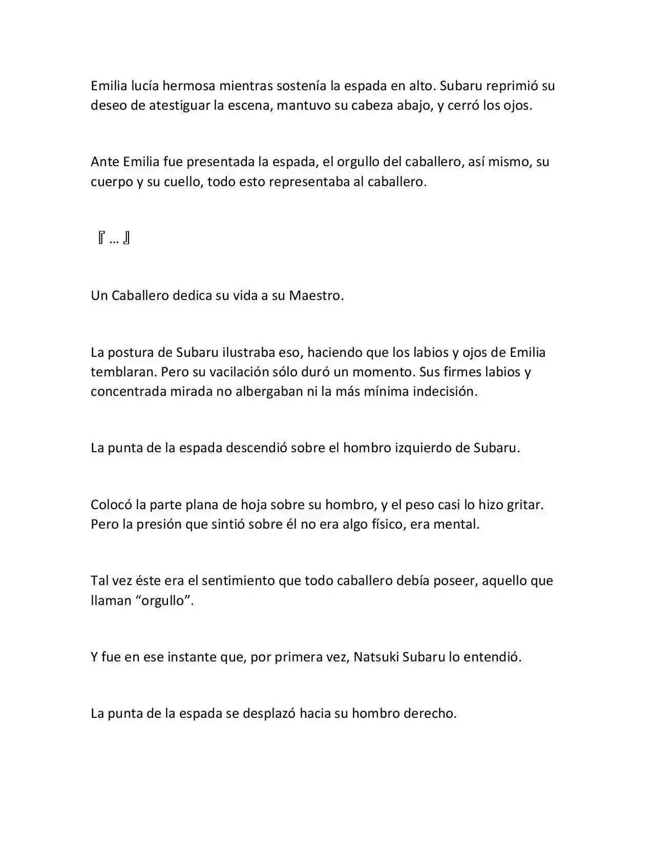 Re:Zero Kara Hajimeru Isekai Seikatsu (Novela) - Capítulo 153 - Página 6 - LectorTMOo