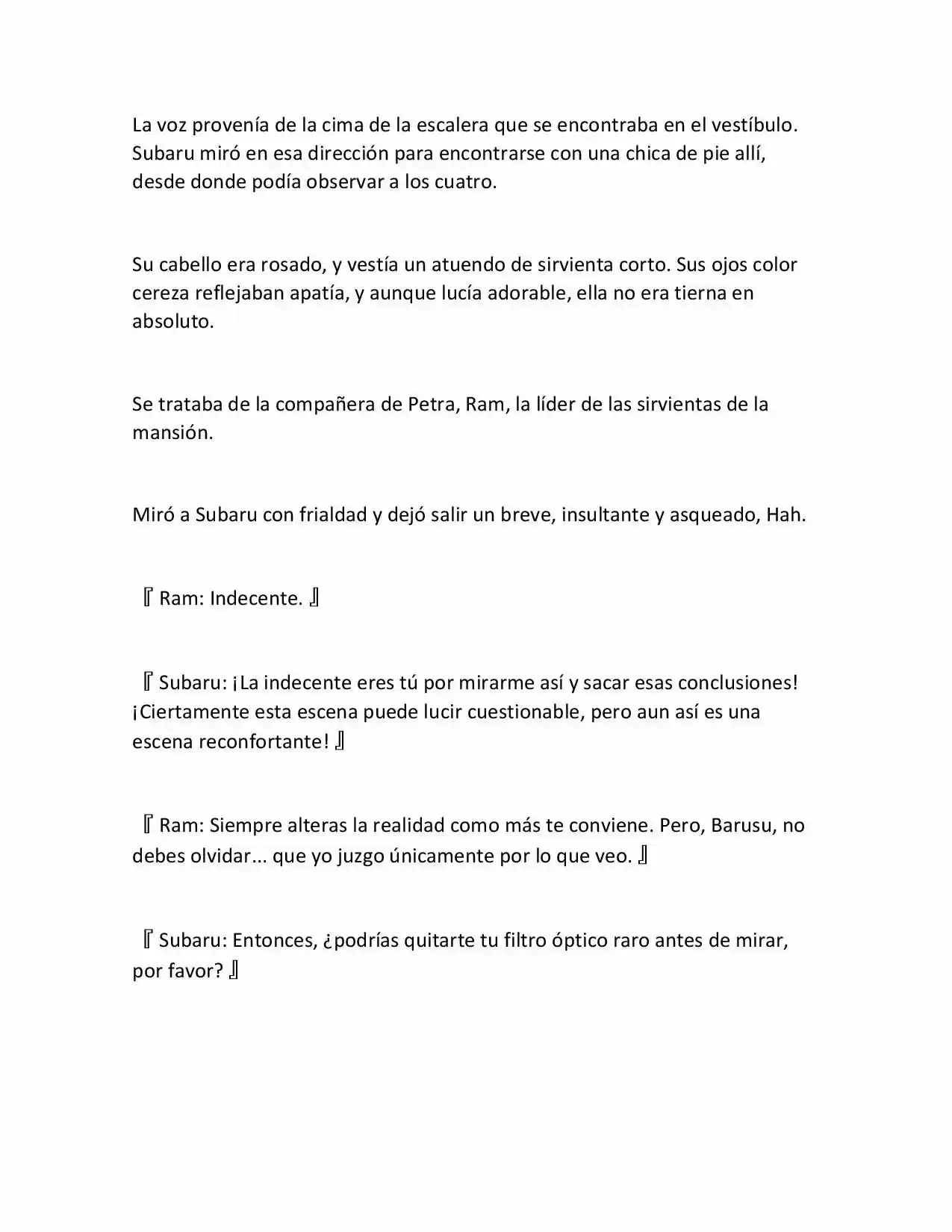 Re:Zero Kara Hajimeru Isekai Seikatsu (Novela) - Capítulo 158 - Página 5 - LectorTMOo