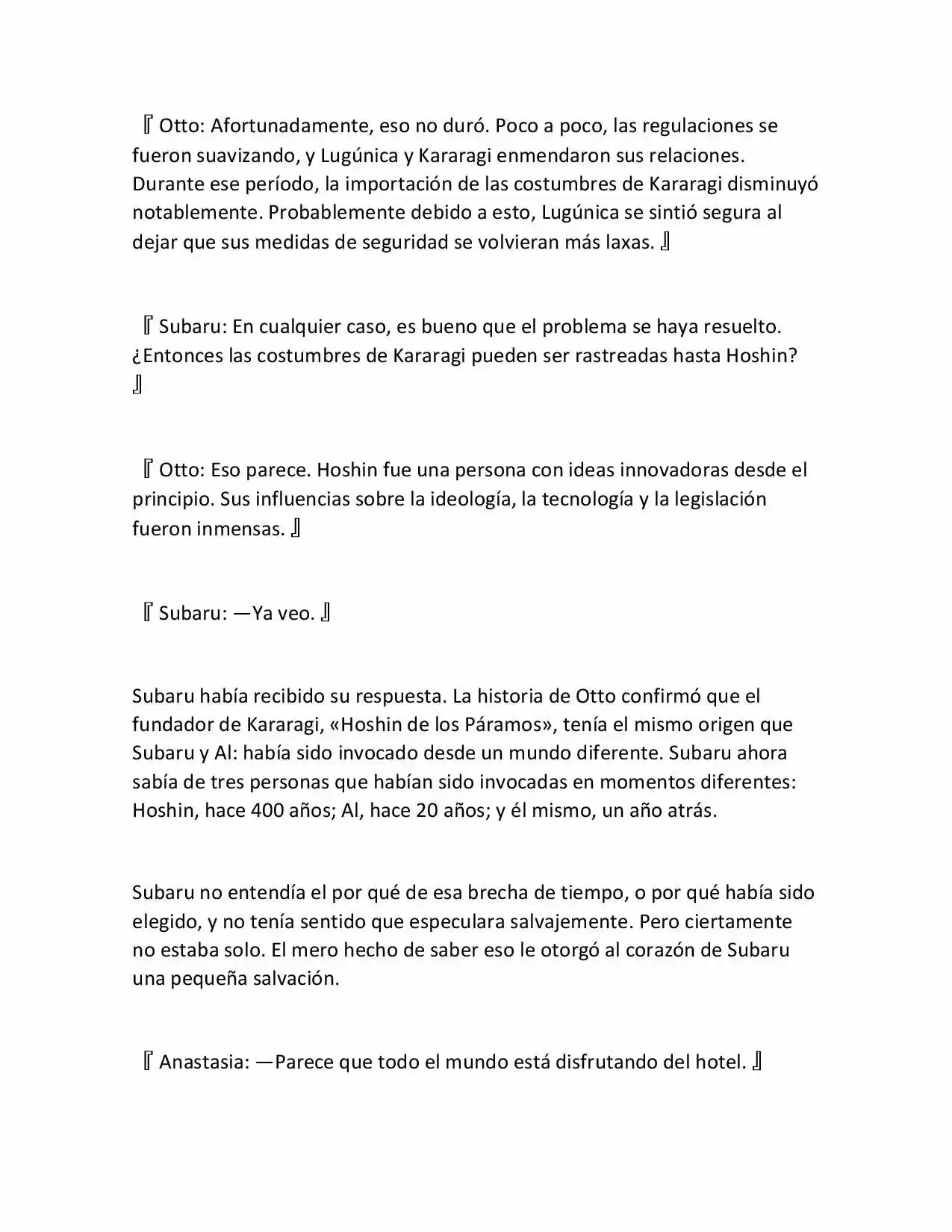 Re:Zero Kara Hajimeru Isekai Seikatsu (Novela) - Capítulo 162 - Página 8 - LectorTMOo