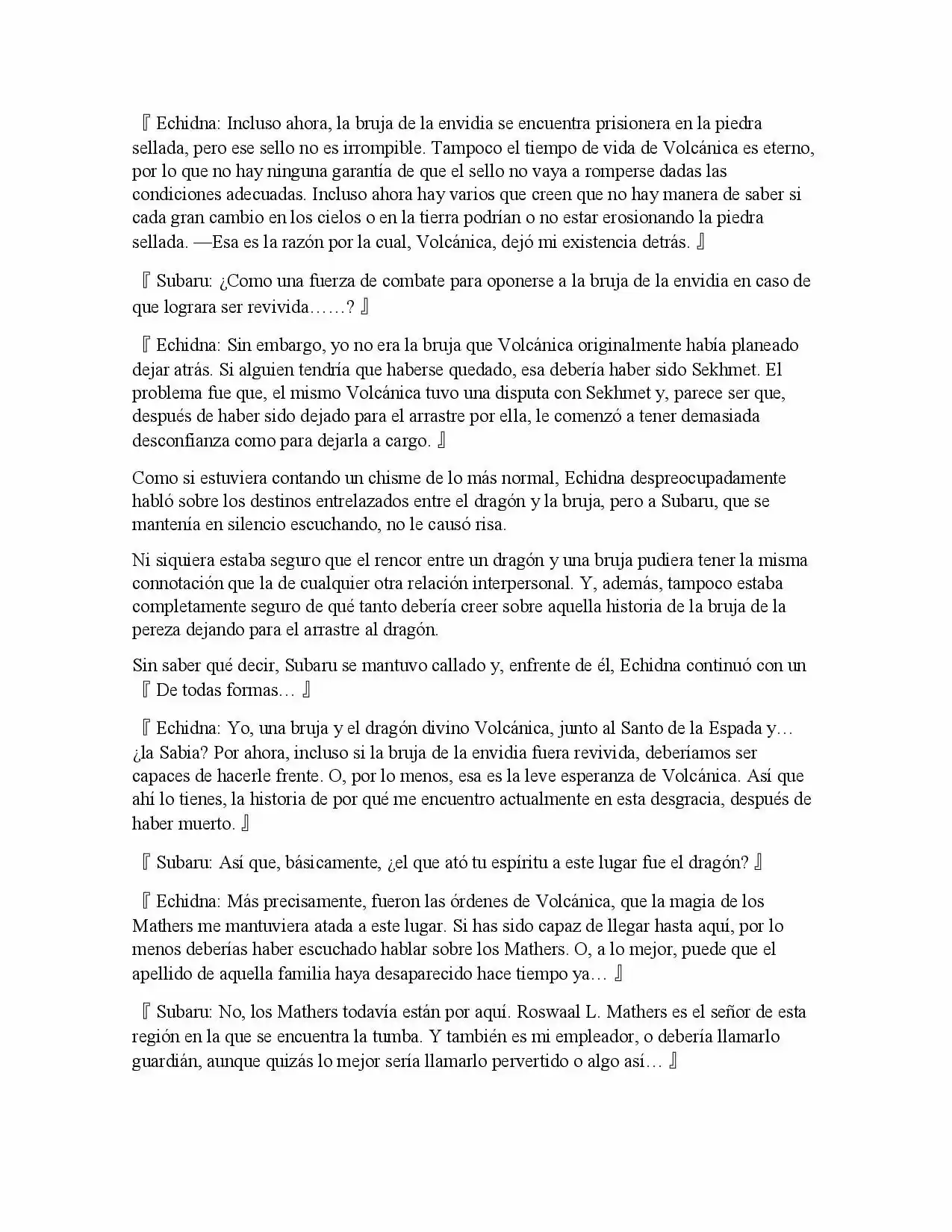 Re:Zero Kara Hajimeru Isekai Seikatsu (Novela) - Capítulo 17 - Página 6 - LectorTMOo