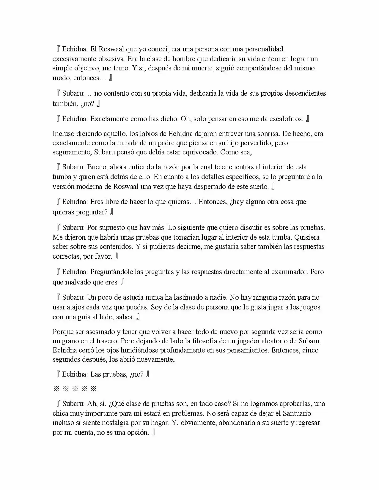 Re:Zero Kara Hajimeru Isekai Seikatsu (Novela) - Capítulo 17 - Página 8 - LectorTMOo