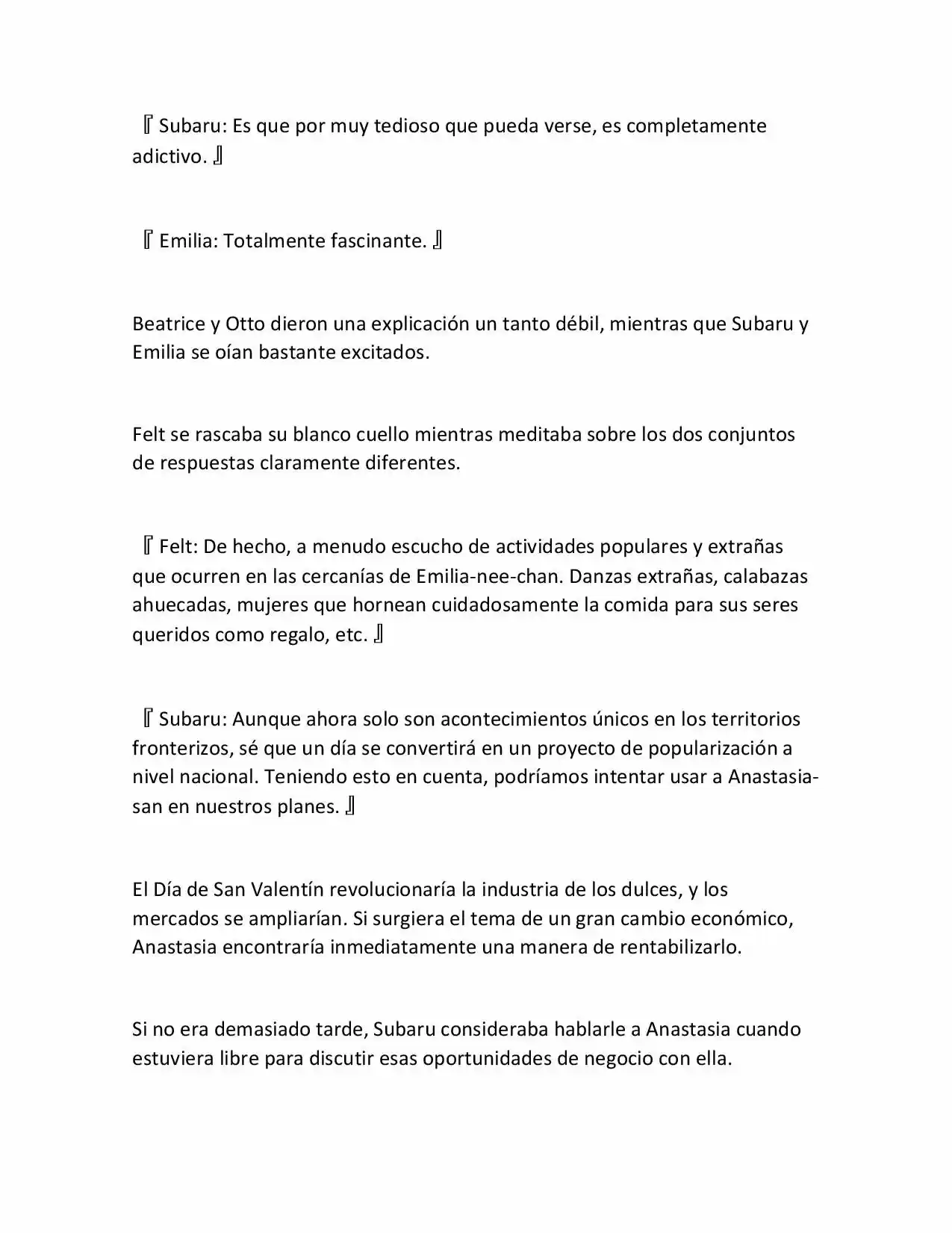 Re:Zero Kara Hajimeru Isekai Seikatsu (Novela) - Capítulo 171 - Página 14 - LectorTMOo