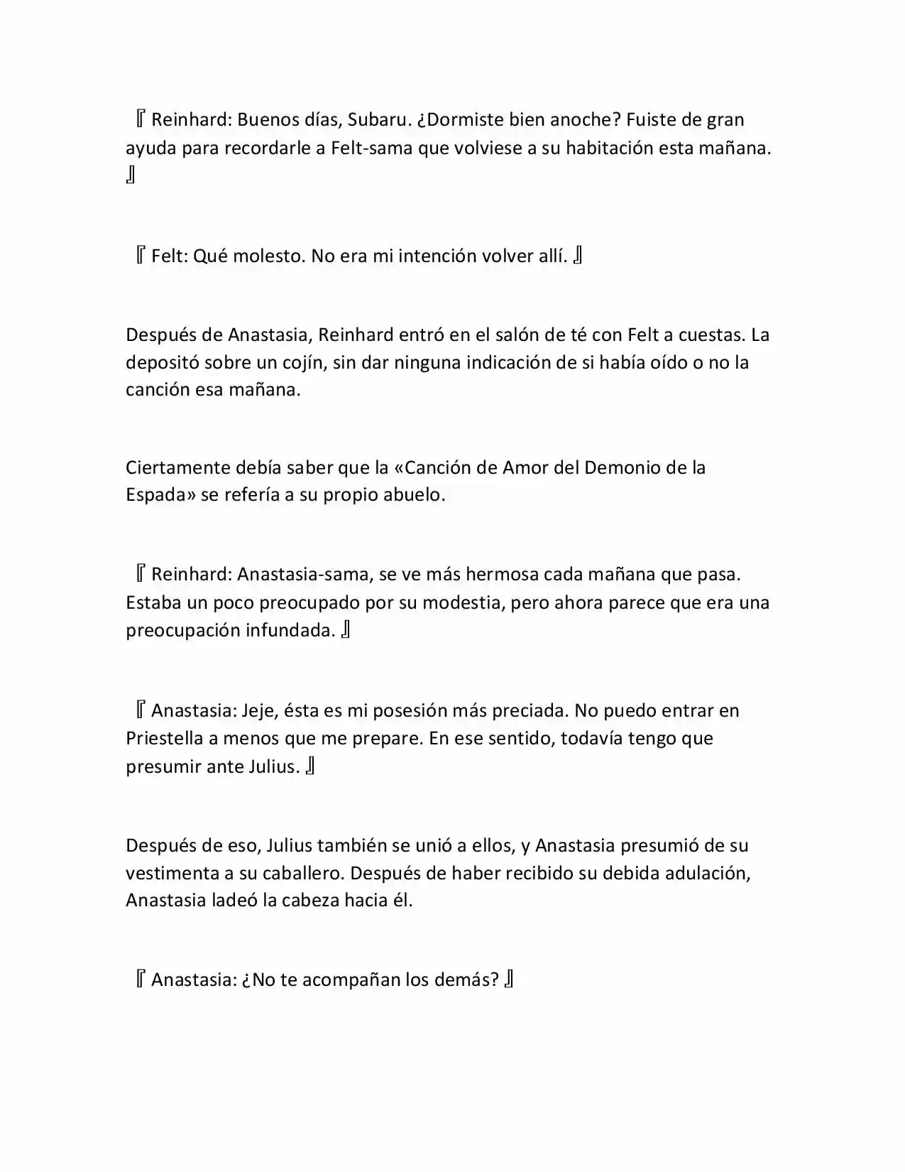 Re:Zero Kara Hajimeru Isekai Seikatsu (Novela) - Capítulo 171 - Página 28 - LectorTMOo