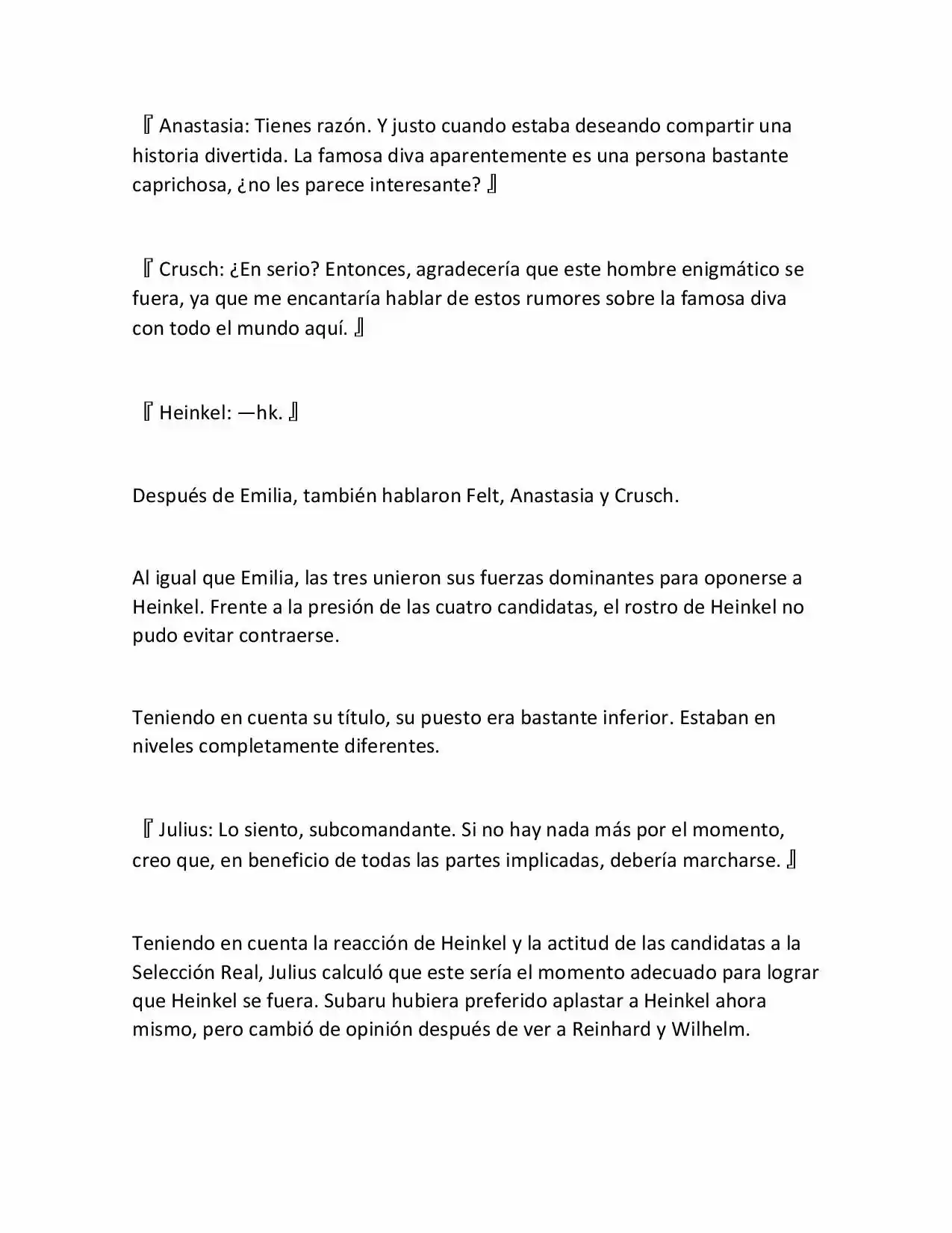 Re:Zero Kara Hajimeru Isekai Seikatsu (Novela) - Capítulo 172 - Página 16 - LectorTMOo