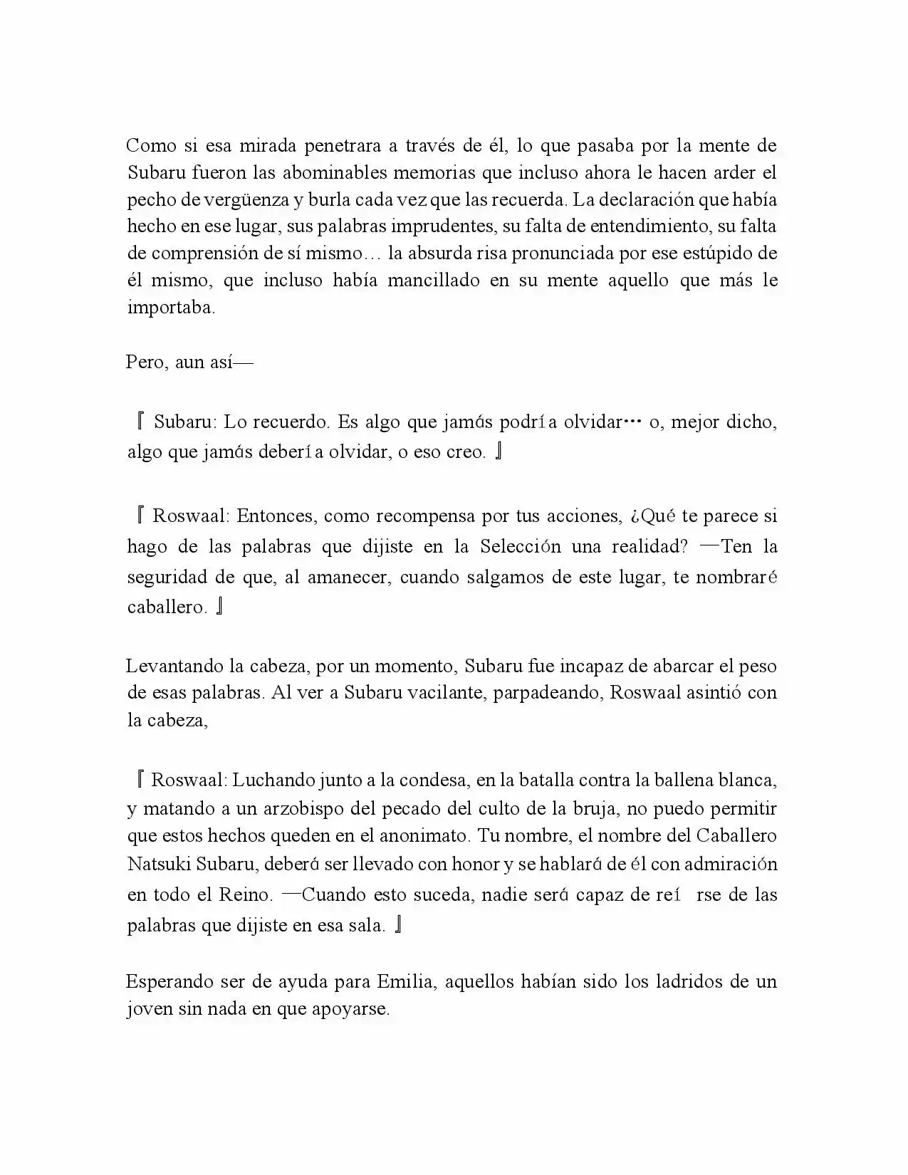 Re:Zero Kara Hajimeru Isekai Seikatsu (Novela) - Capítulo 19 - Página 4 - LectorTMOo