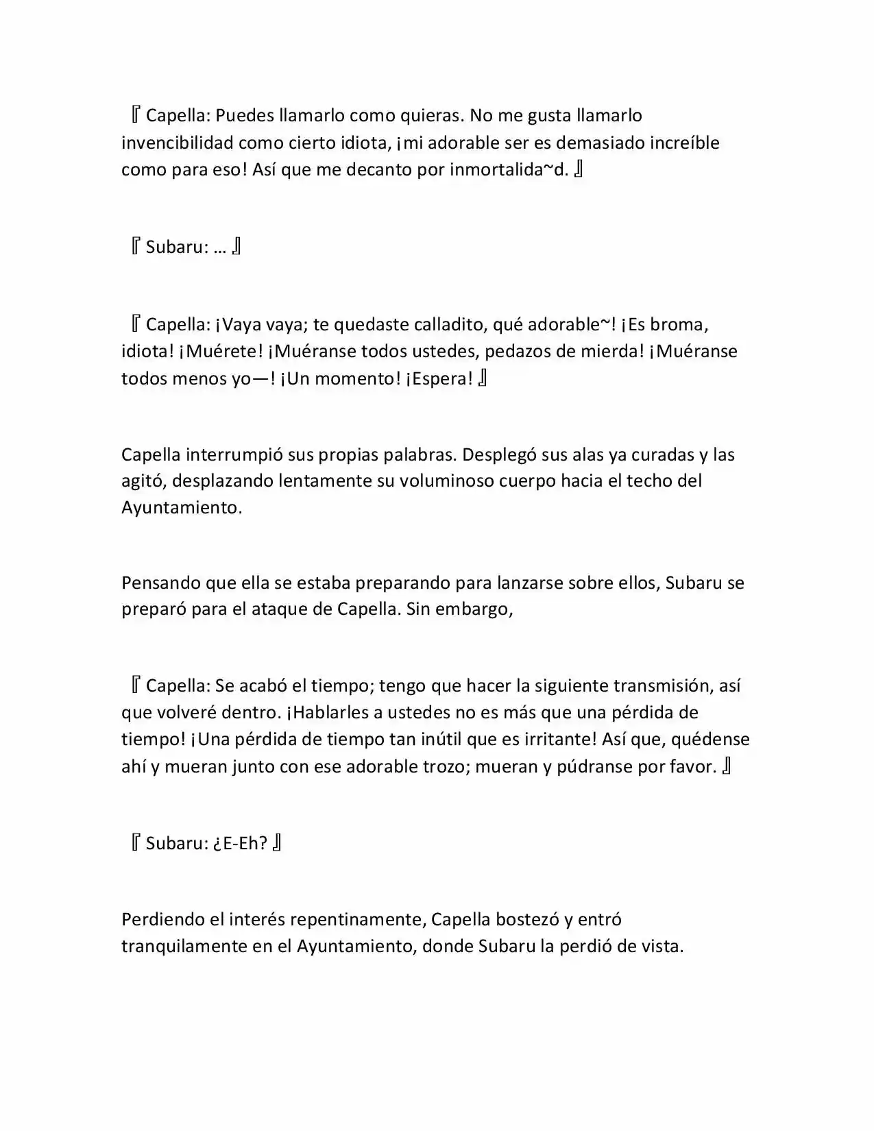 Re:Zero Kara Hajimeru Isekai Seikatsu (Novela) - Capítulo 190 - Página 19 - LectorTMOo