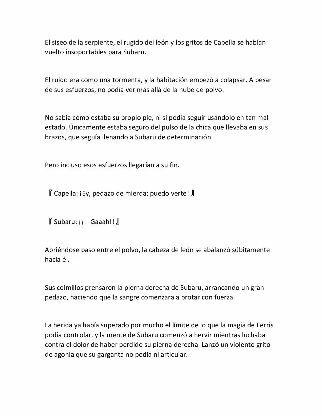 Re:Zero Kara Hajimeru Isekai Seikatsu (Novela) - Capítulo 192 - Página 19 - LectorTMOo