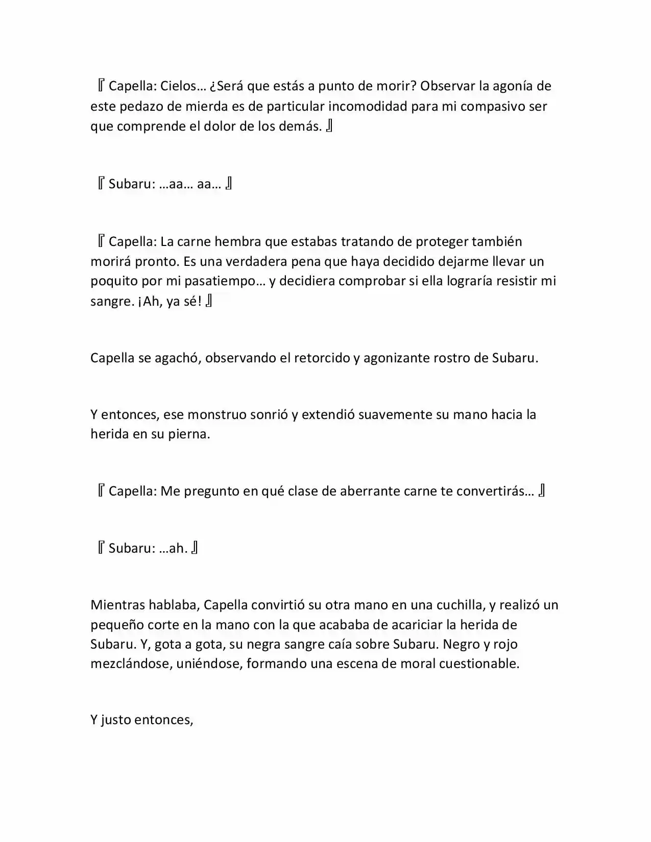 Re:Zero Kara Hajimeru Isekai Seikatsu (Novela) - Capítulo 192 - Página 21 - LectorTMOo