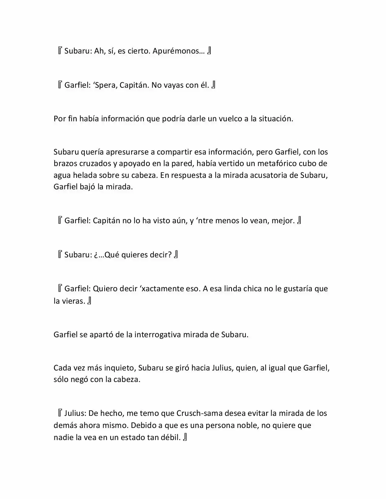 Re:Zero Kara Hajimeru Isekai Seikatsu (Novela) - Capítulo 193 - Página 20 - LectorTMOo