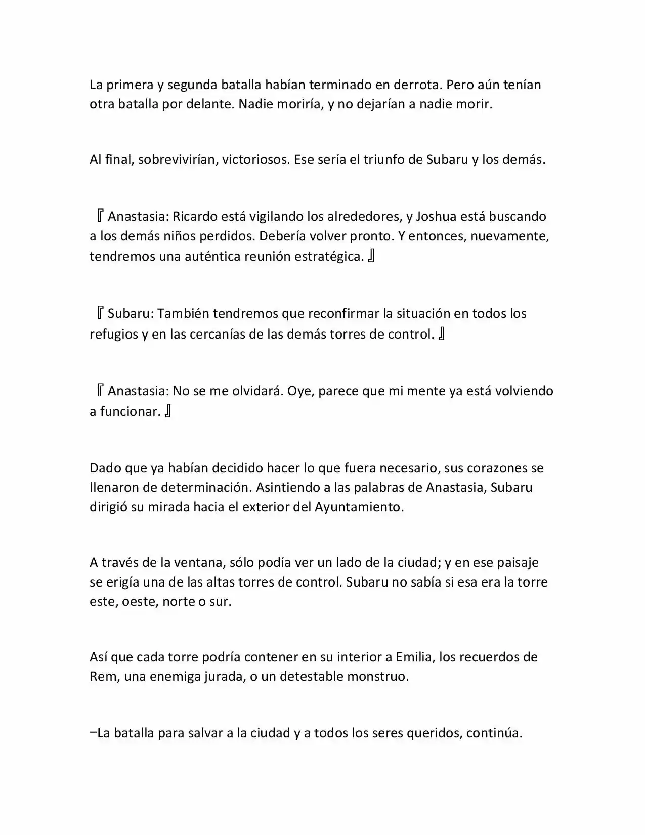 Re:Zero Kara Hajimeru Isekai Seikatsu (Novela) - Capítulo 194 - Página 23 - LectorTMOo