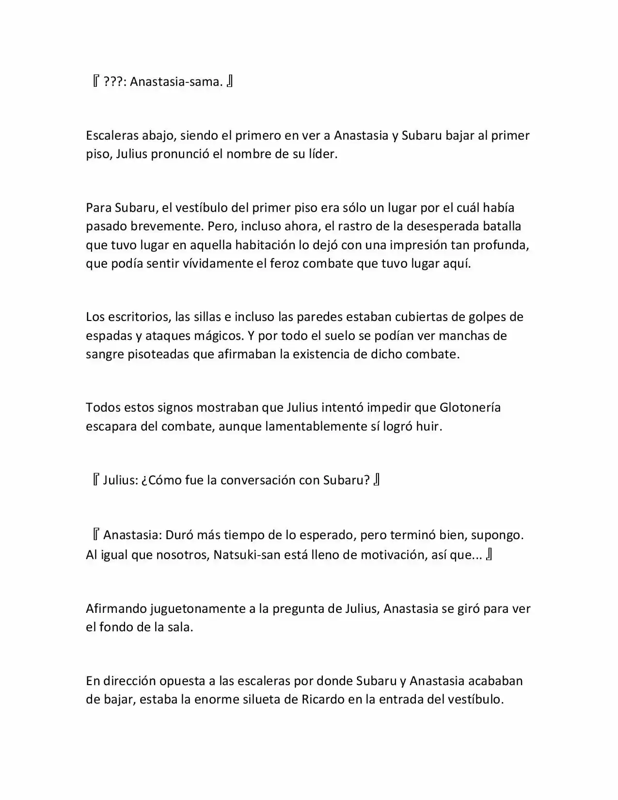 Re:Zero Kara Hajimeru Isekai Seikatsu (Novela) - Capítulo 195 - Página 4 - LectorTMOo