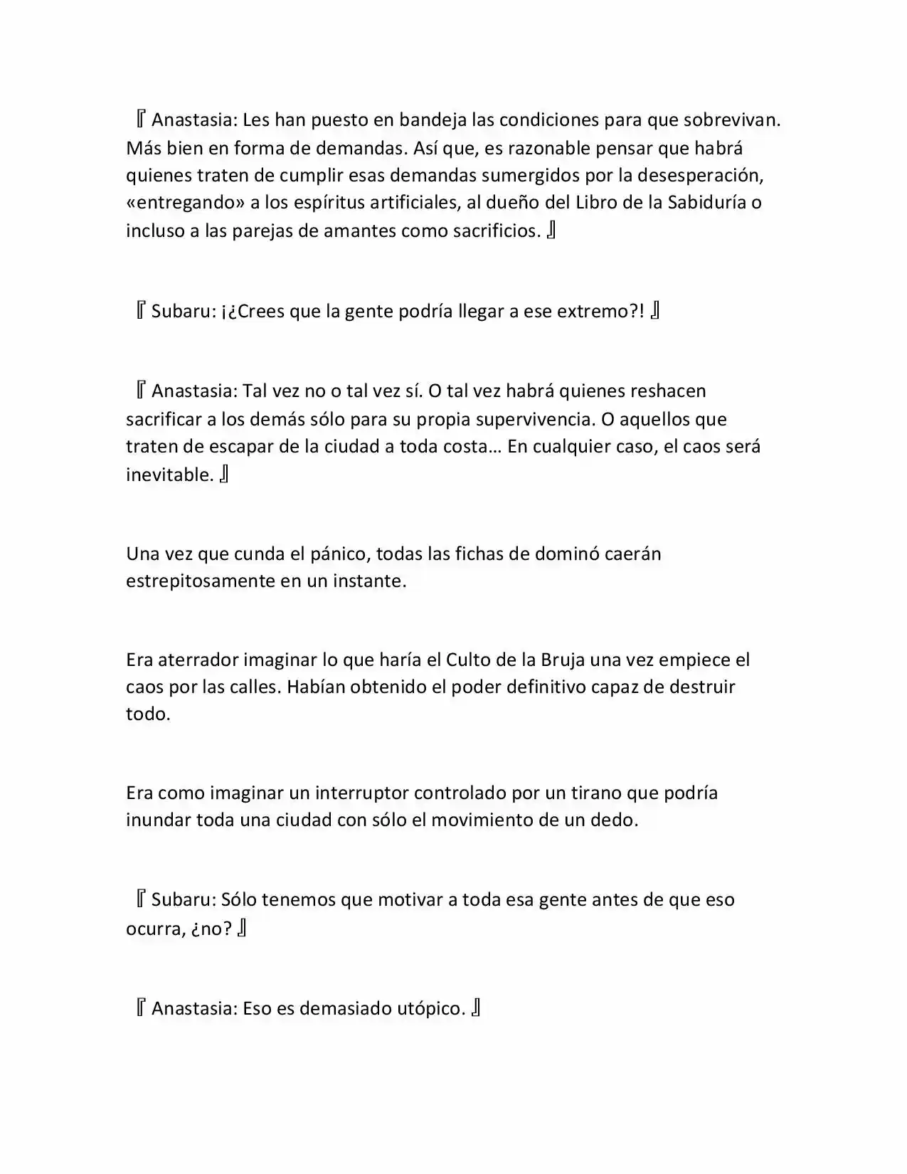 Re:Zero Kara Hajimeru Isekai Seikatsu (Novela) - Capítulo 195 - Página 9 - LectorTMOo