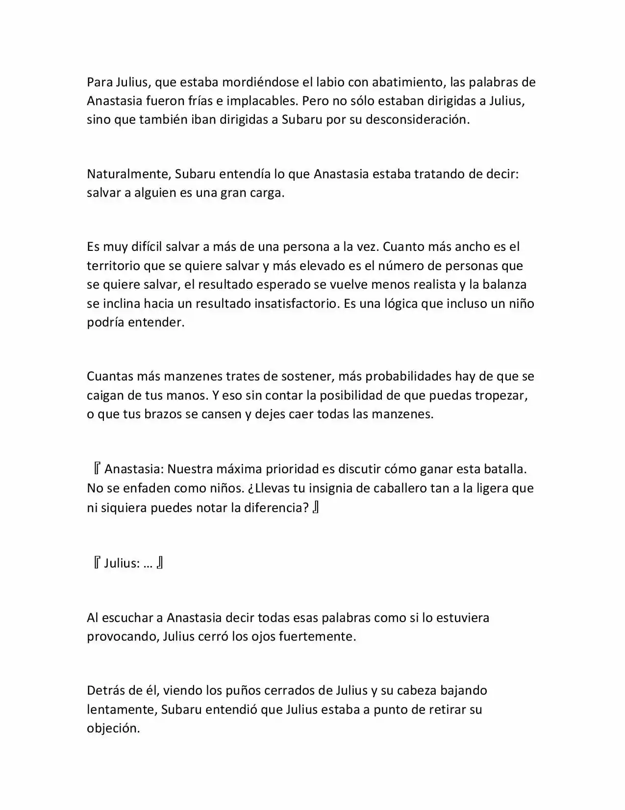 Re:Zero Kara Hajimeru Isekai Seikatsu (Novela) - Capítulo 195 - Página 26 - LectorTMOo