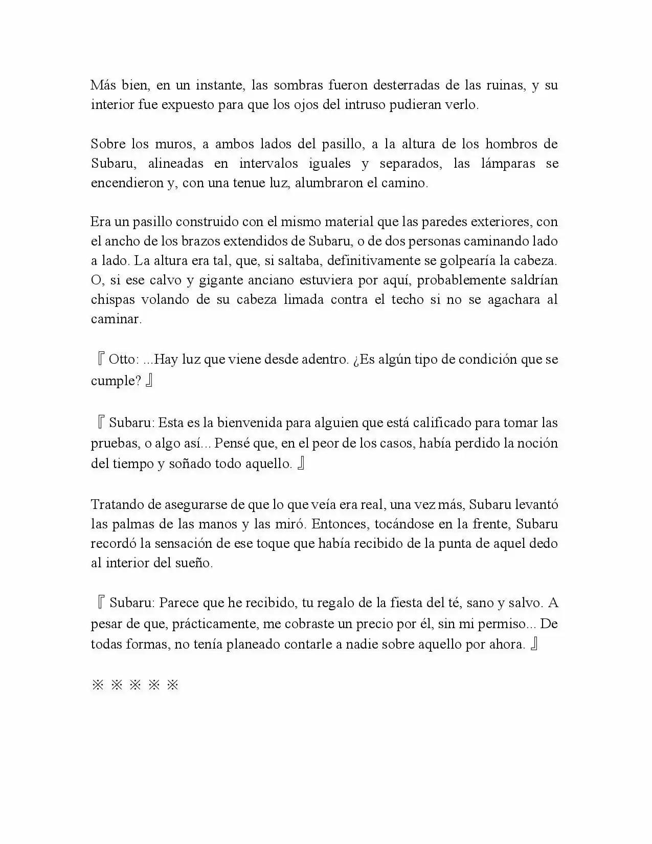Re:Zero Kara Hajimeru Isekai Seikatsu (Novela) - Capítulo 20 - Página 8 - LectorTMOo