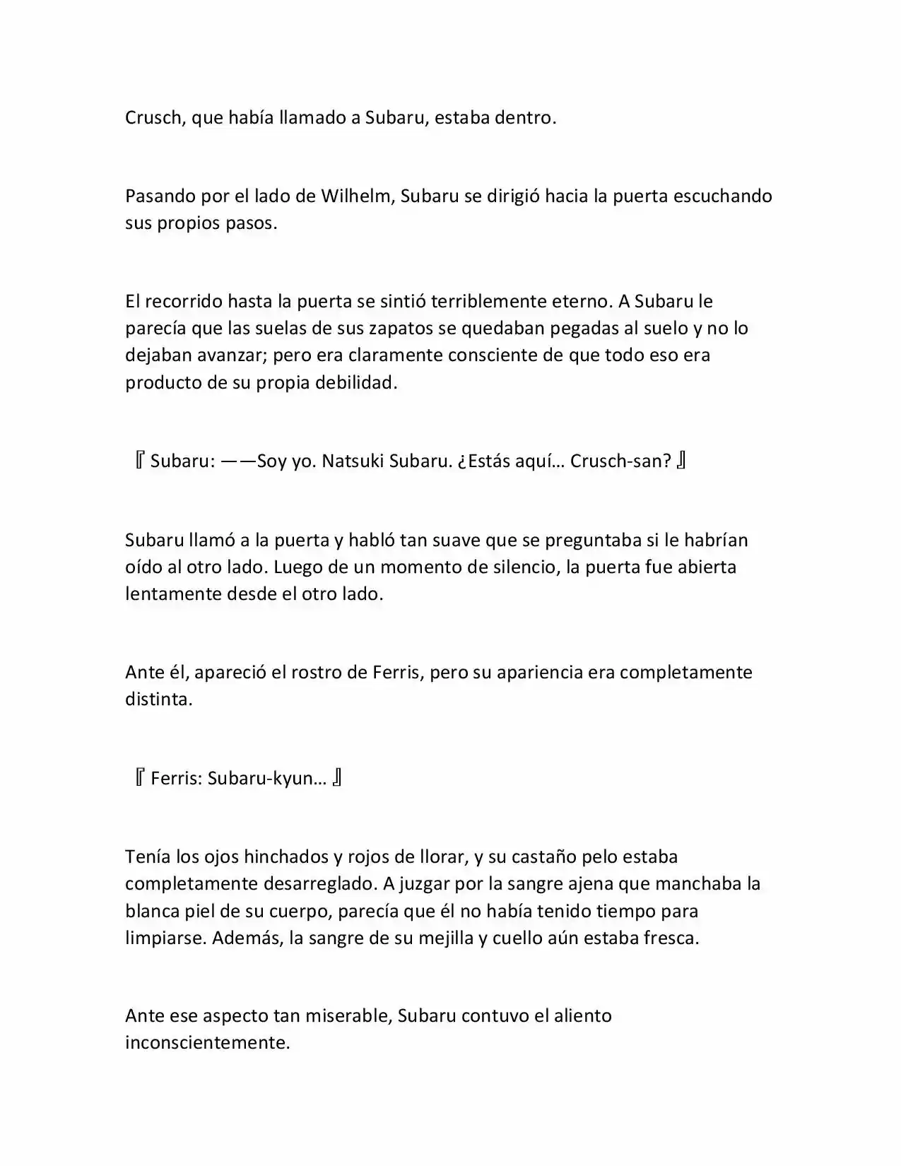 Re:Zero Kara Hajimeru Isekai Seikatsu (Novela) - Capítulo 201 - Página 6 - LectorTMOo