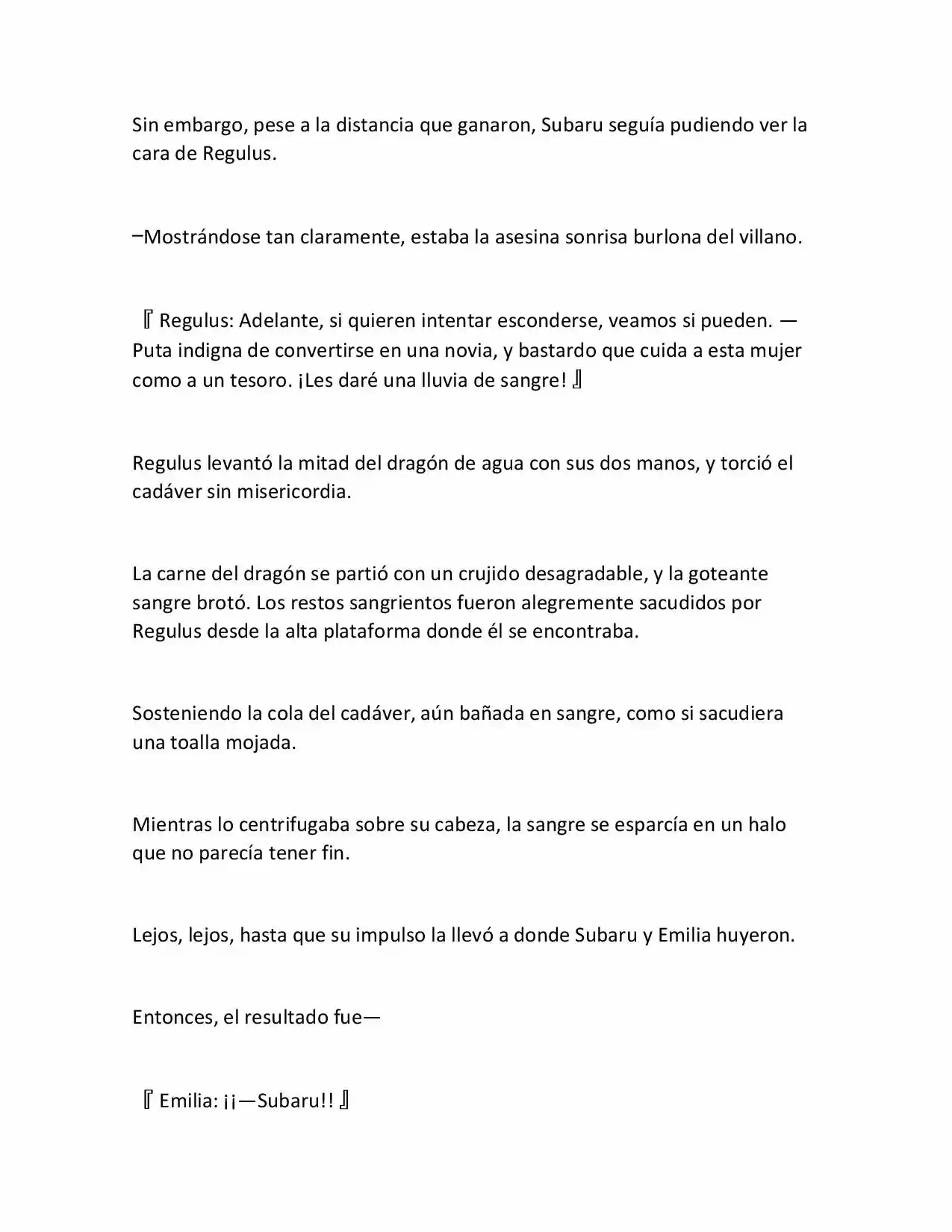 Re:Zero Kara Hajimeru Isekai Seikatsu (Novela) - Capítulo 206 - Página 41 - LectorTMOo