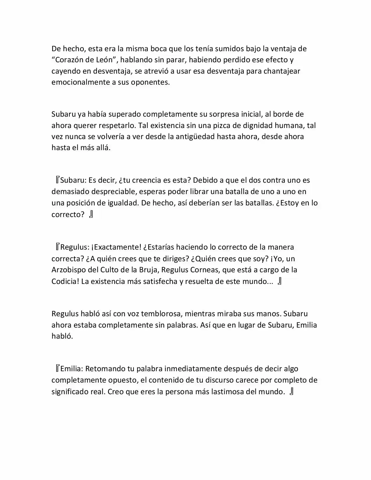Re:Zero Kara Hajimeru Isekai Seikatsu (Novela) - Capítulo 214 - Página 22 - LectorTMOo