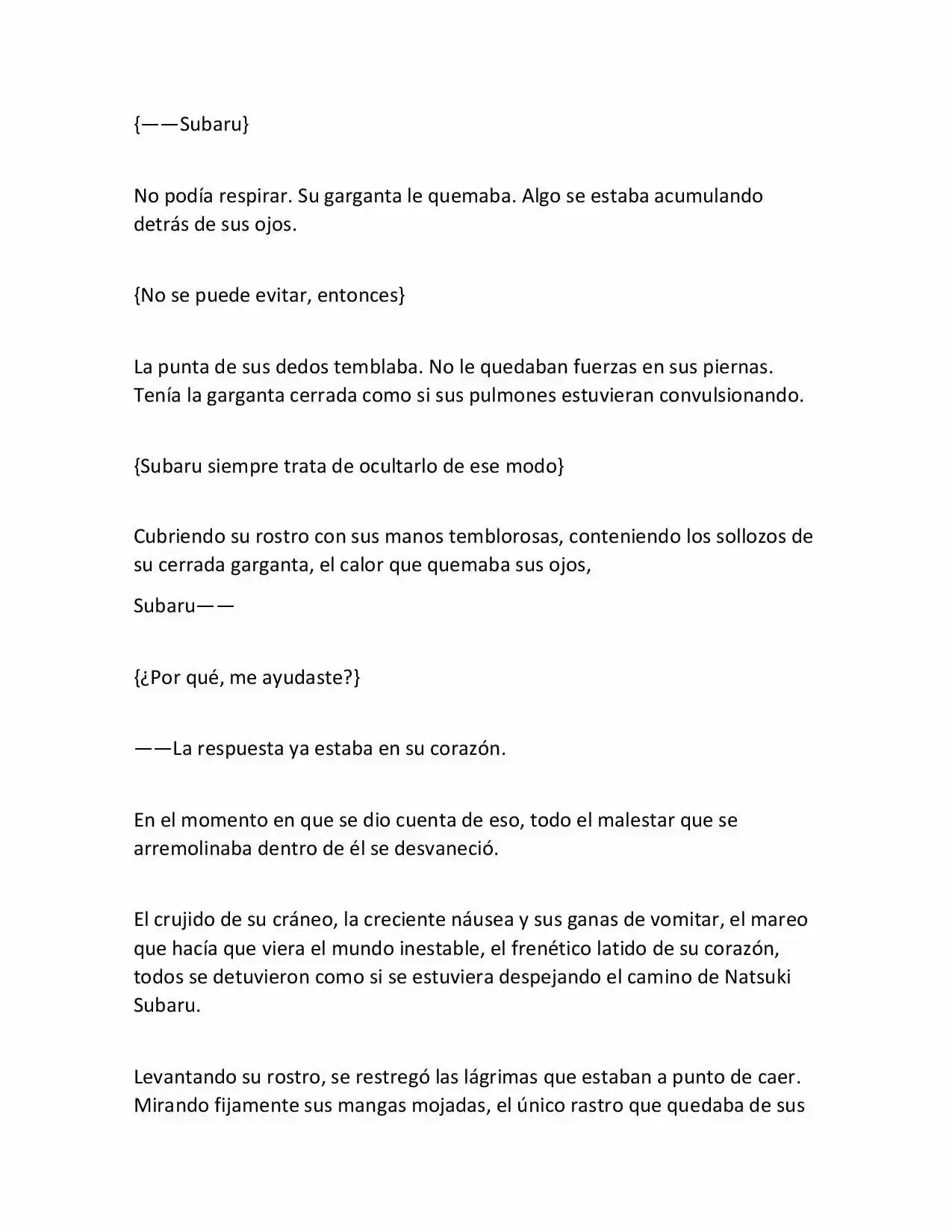 Re:Zero Kara Hajimeru Isekai Seikatsu (Novela) - Capítulo 22 - Página 41 - LectorTMOo