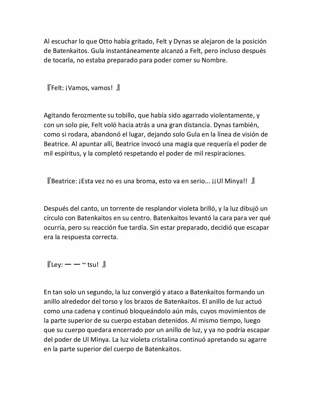 Re:Zero Kara Hajimeru Isekai Seikatsu (Novela) - Capítulo 226 - Página 7 - LectorTMOo