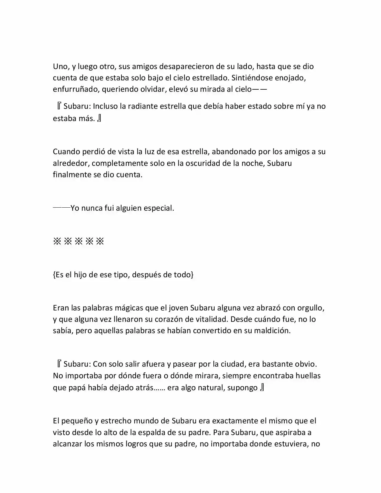 Re:Zero Kara Hajimeru Isekai Seikatsu (Novela) - Capítulo 23 - Página 14 - LectorTMOo