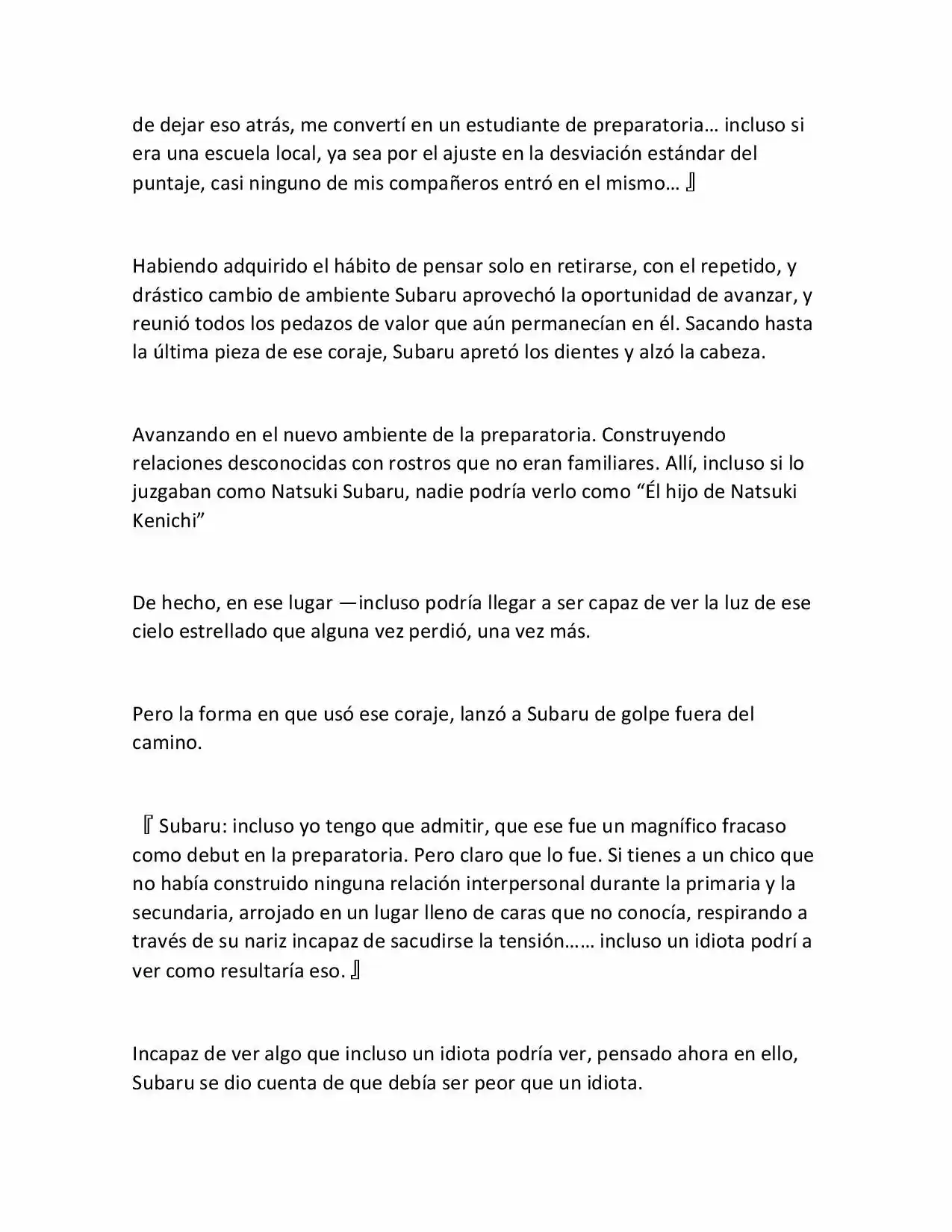 Re:Zero Kara Hajimeru Isekai Seikatsu (Novela) - Capítulo 23 - Página 19 - LectorTMOo