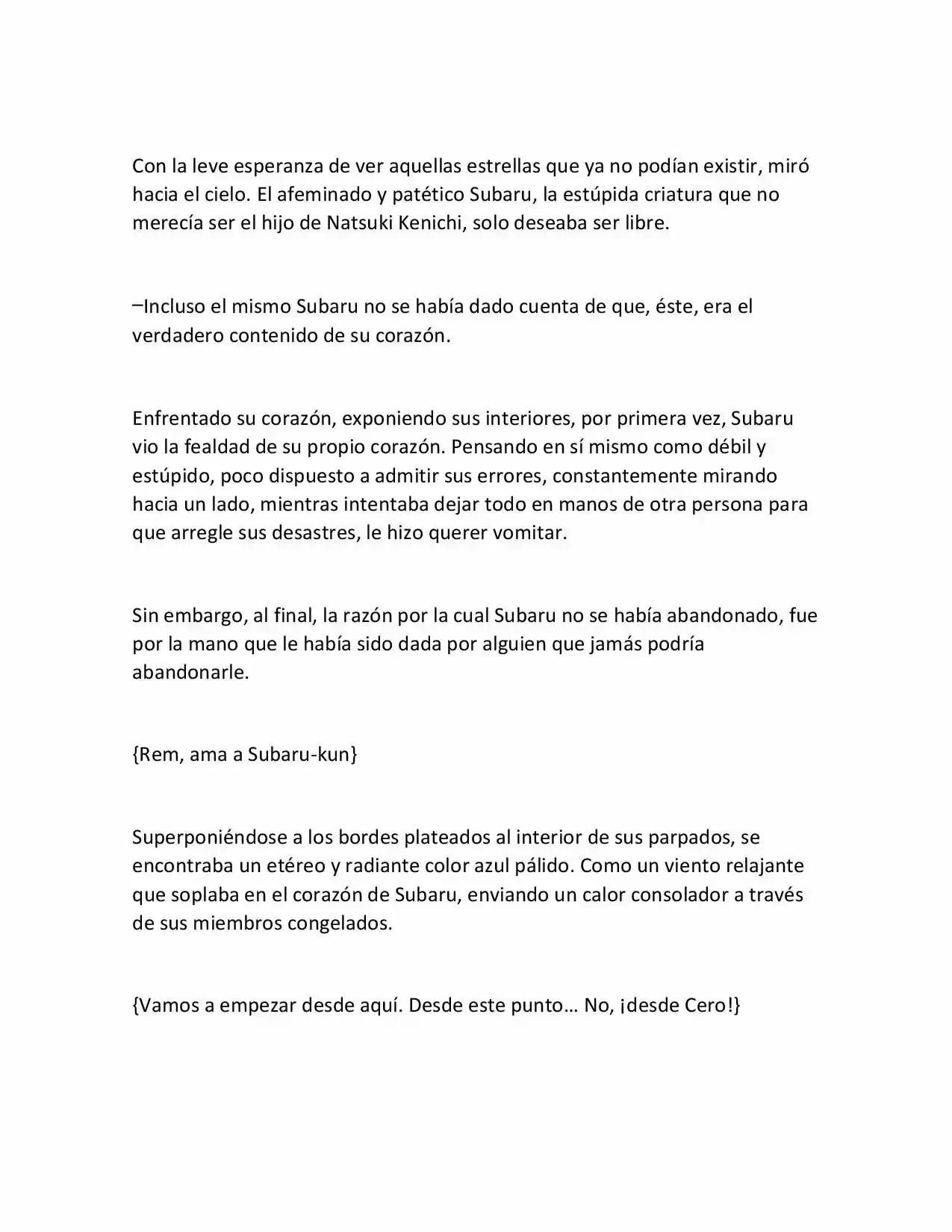 Re:Zero Kara Hajimeru Isekai Seikatsu (Novela) - Capítulo 23 - Página 26 - LectorTMOo