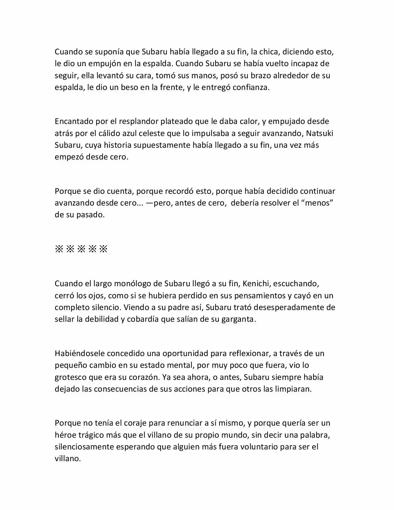 Re:Zero Kara Hajimeru Isekai Seikatsu (Novela) - Capítulo 23 - Página 27 - LectorTMOo