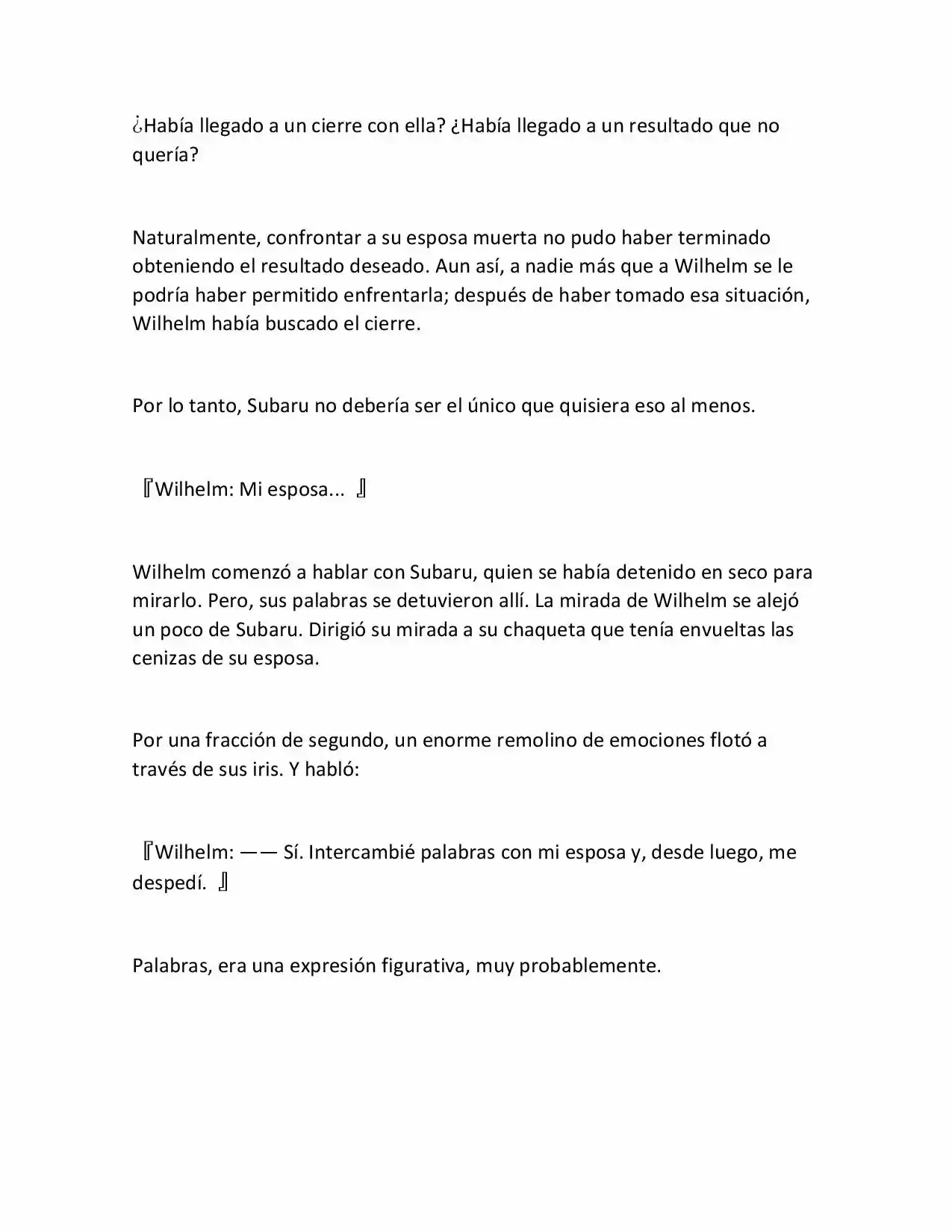Re:Zero Kara Hajimeru Isekai Seikatsu (Novela) - Capítulo 230 - Página 31 - LectorTMOo