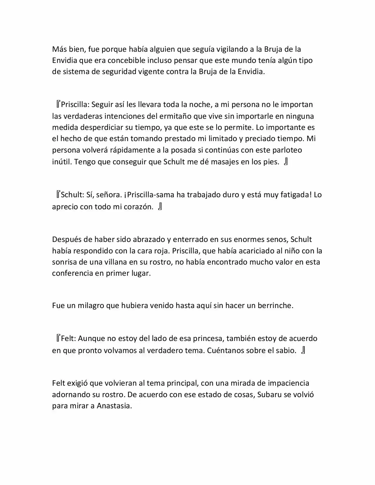 Re:Zero Kara Hajimeru Isekai Seikatsu (Novela) - Capítulo 235 - Página 9 - LectorTMOo