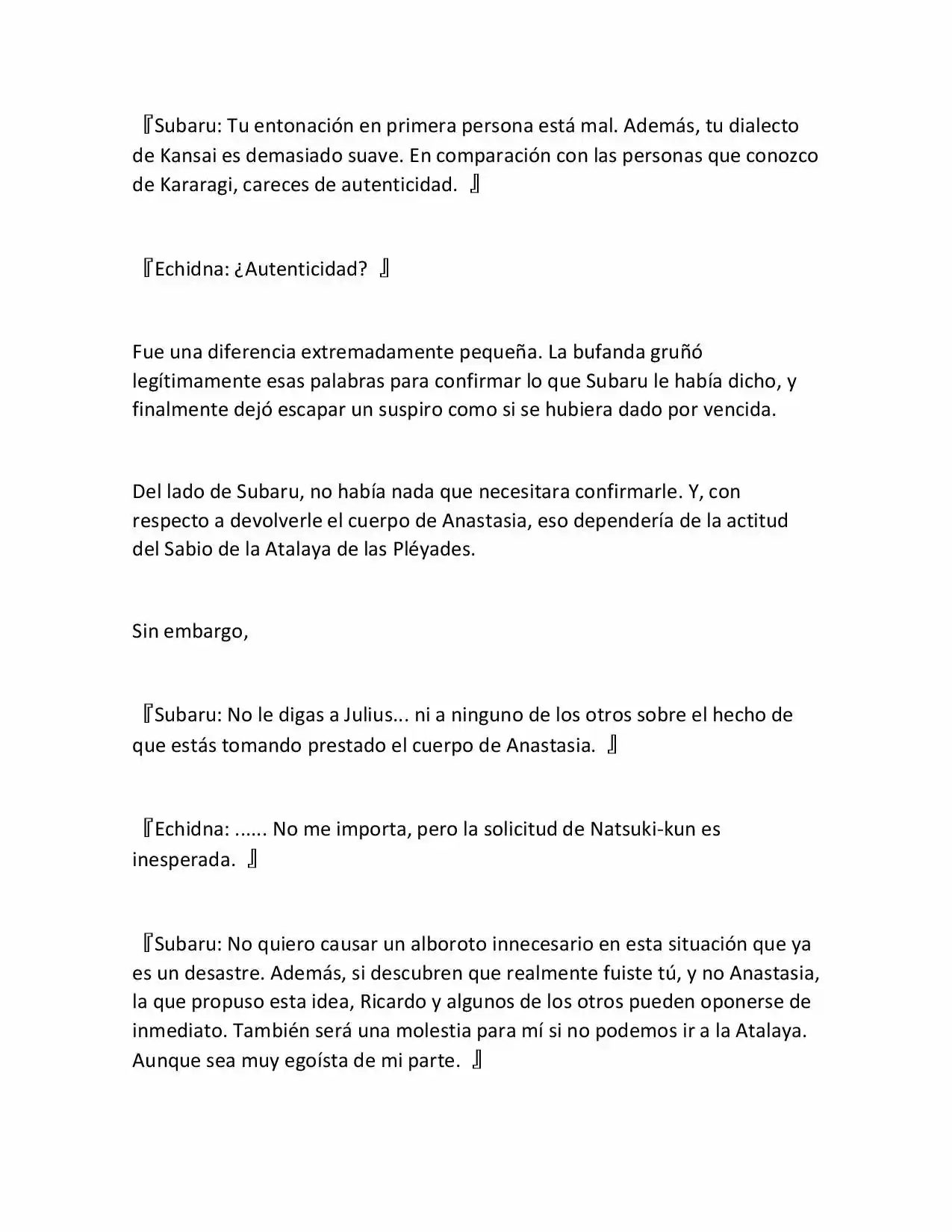 Re:Zero Kara Hajimeru Isekai Seikatsu (Novela) - Capítulo 237 - Página 17 - LectorTMOo