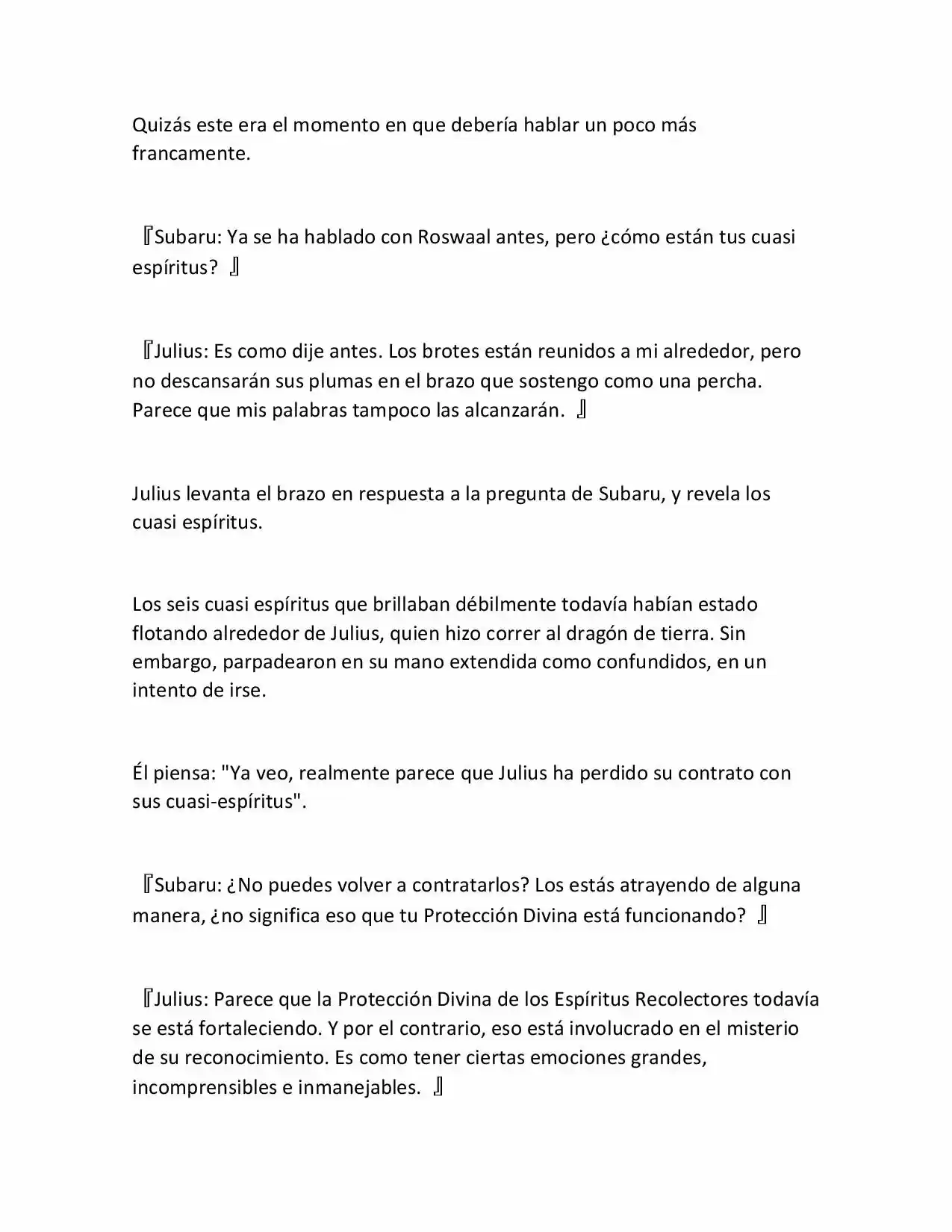 Re:Zero Kara Hajimeru Isekai Seikatsu (Novela) - Capítulo 247 - Página 5 - LectorTMOo