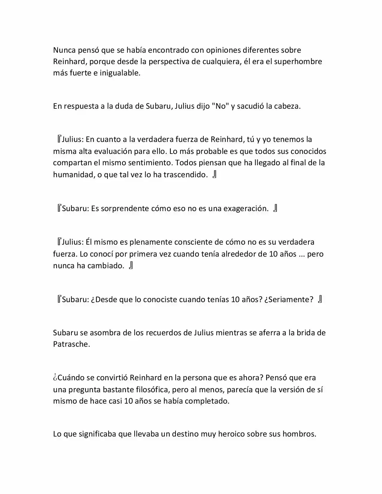 Re:Zero Kara Hajimeru Isekai Seikatsu (Novela) - Capítulo 247 - Página 8 - LectorTMOo