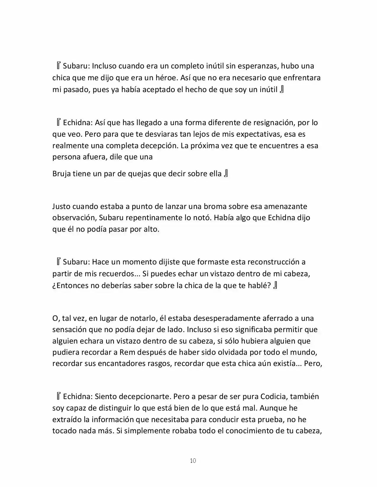 Re:Zero Kara Hajimeru Isekai Seikatsu (Novela) - Capítulo 25 - Página 10 - LectorTMOo
