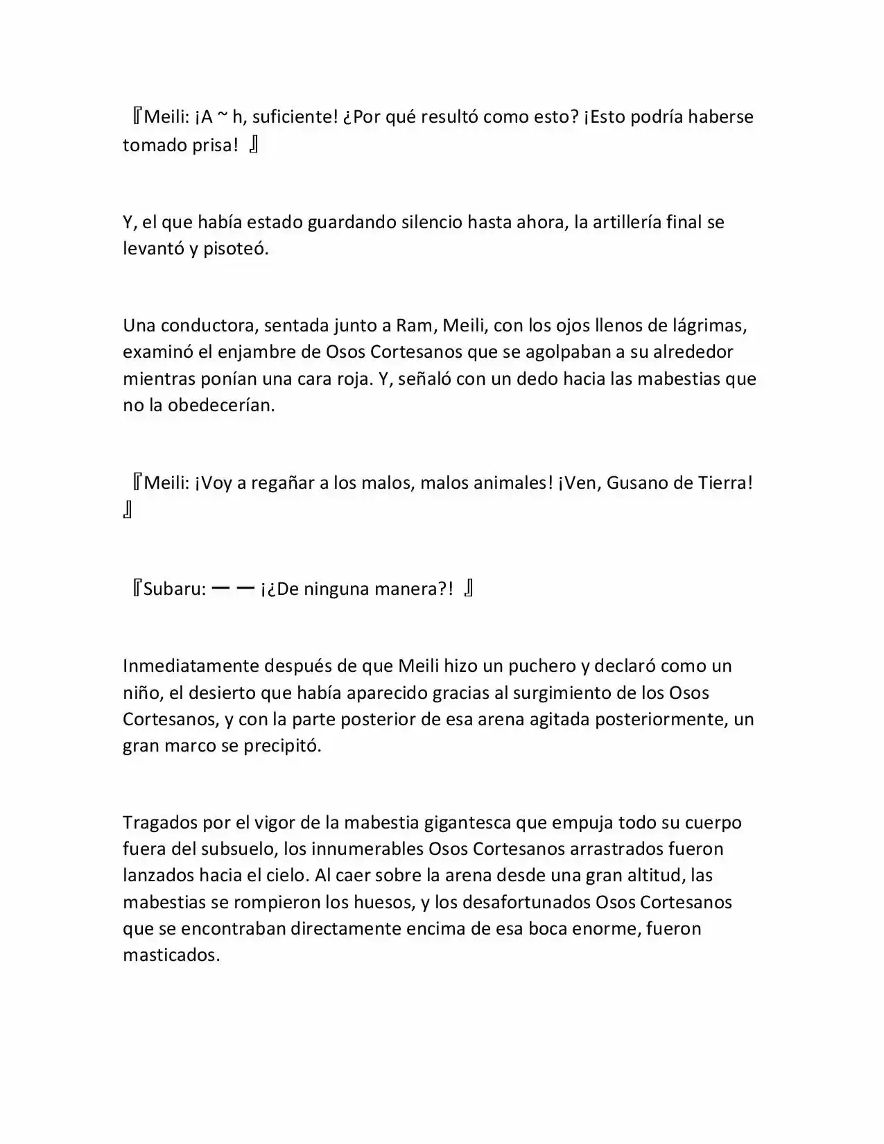 Re:Zero Kara Hajimeru Isekai Seikatsu (Novela) - Capítulo 251 - Página 21 - LectorTMOo