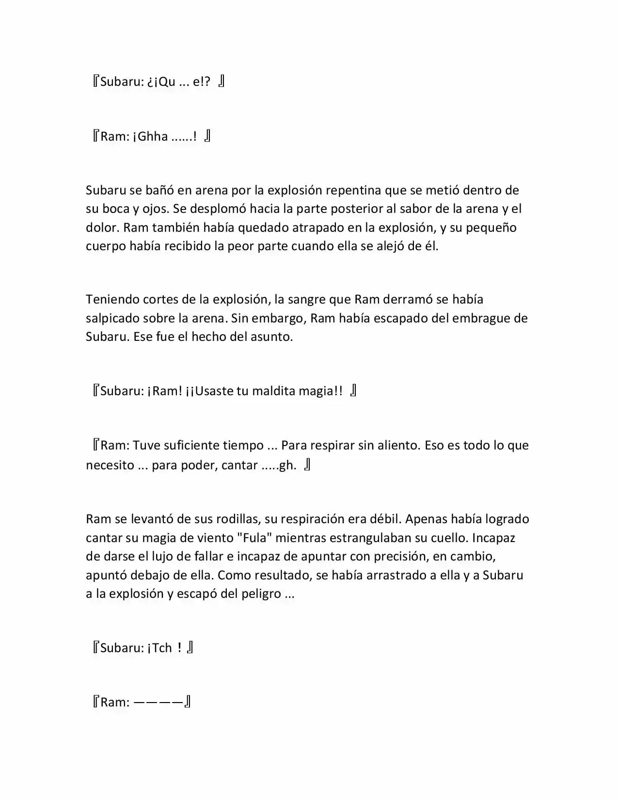 Re:Zero Kara Hajimeru Isekai Seikatsu (Novela) - Capítulo 256 - Página 4 - LectorTMOo