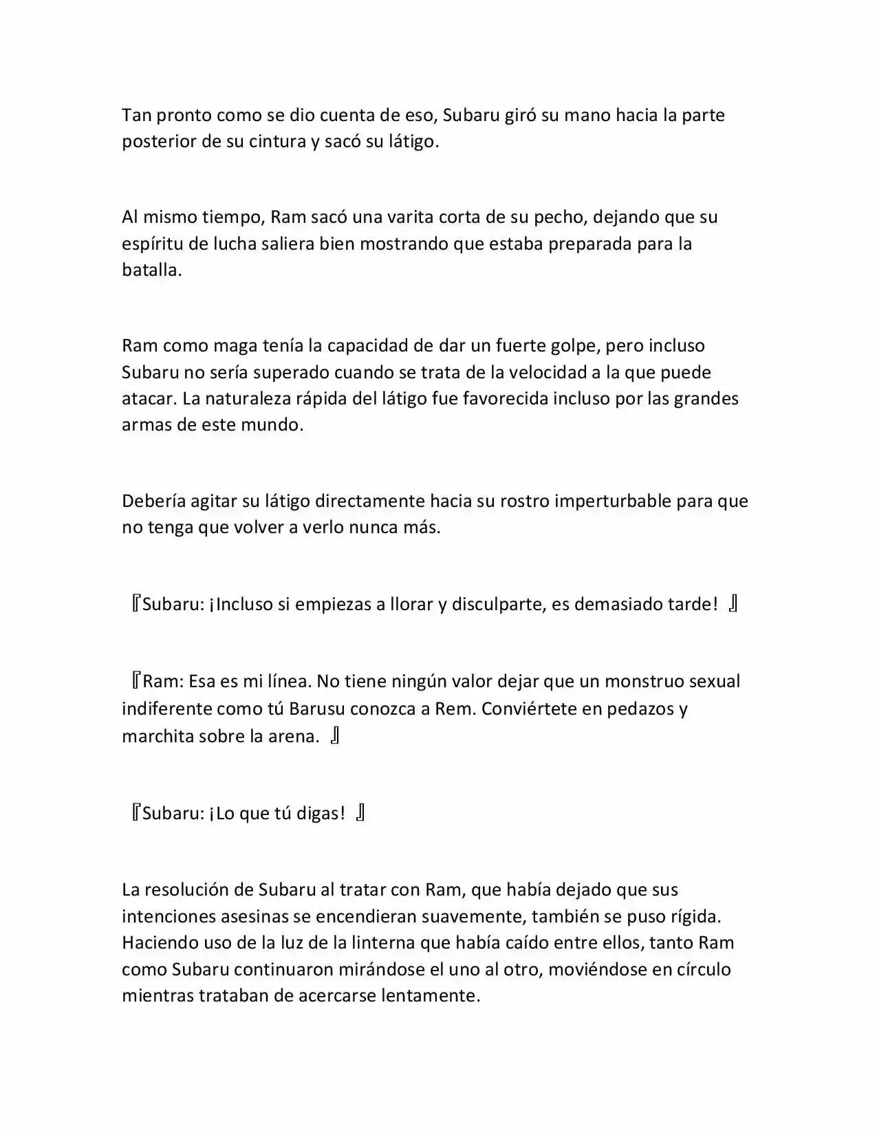 Re:Zero Kara Hajimeru Isekai Seikatsu (Novela) - Capítulo 256 - Página 5 - LectorTMOo